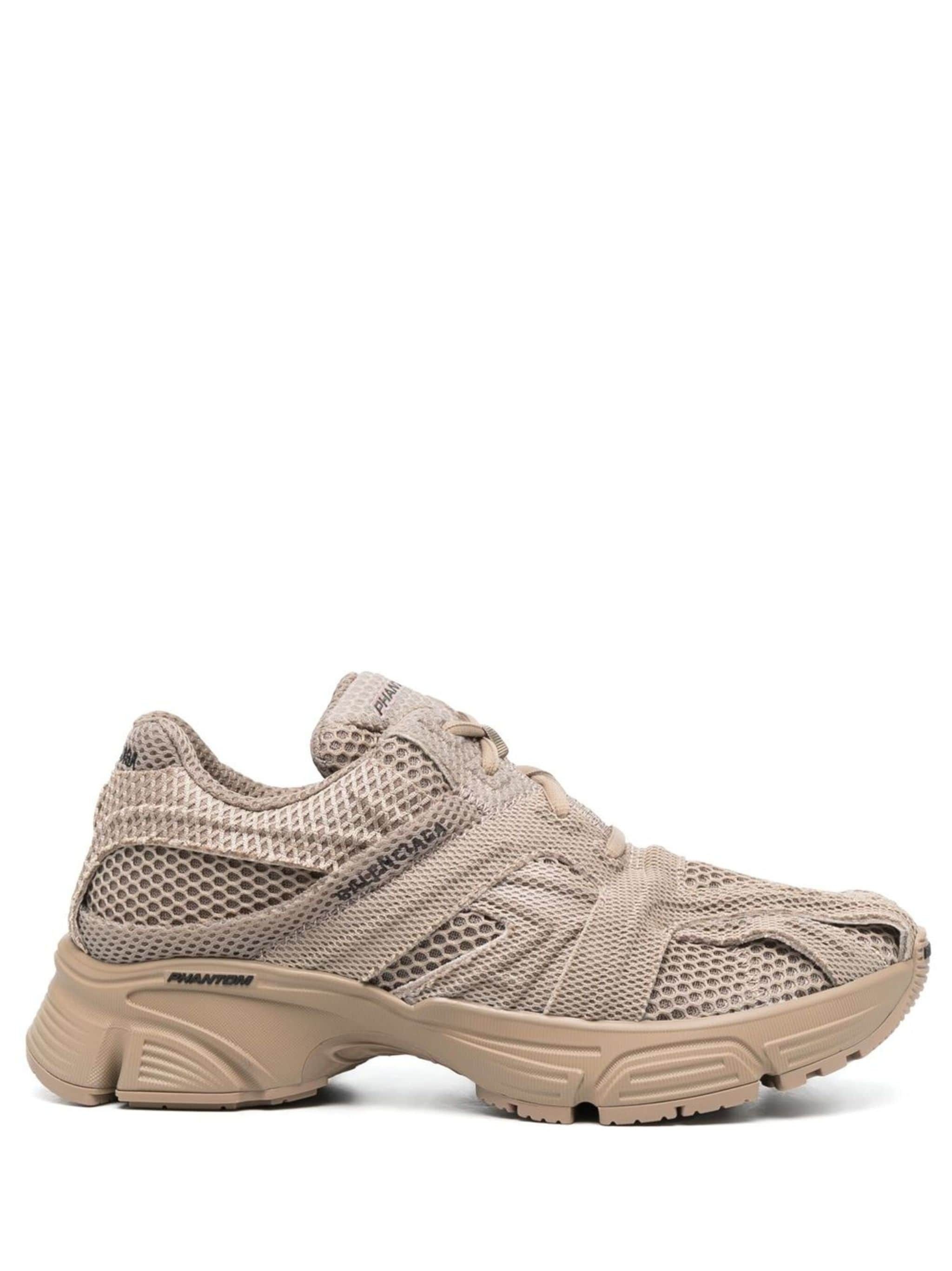 image of Balenciaga Phantom Low-Top Sneakers In Bronz/brown, Women's (Size 9)