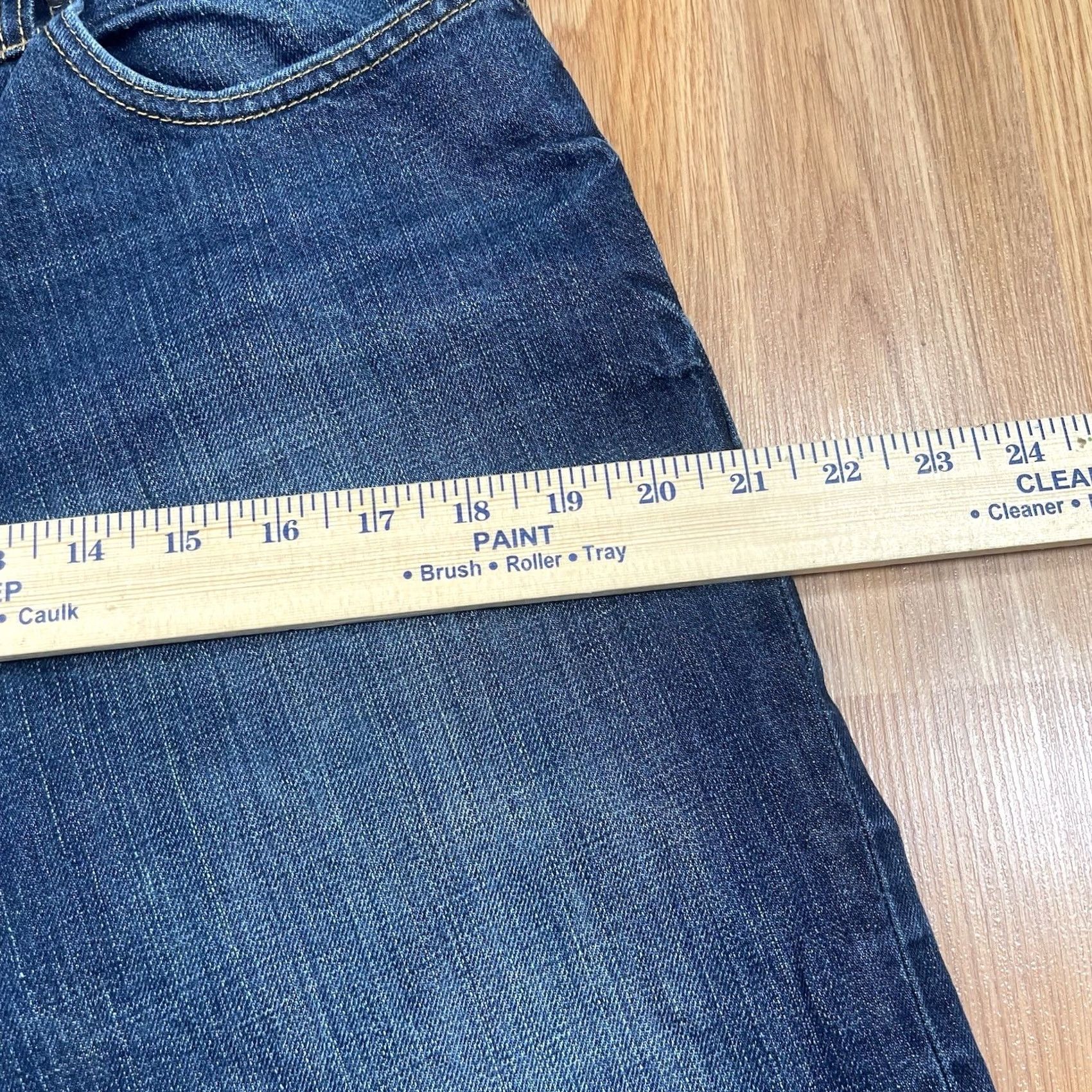 Banana Republic Banana Republic Jeans Mens Straight Leg Blue Denim Pants 100% Cotton 33Wx28L Size US 33 - 6 Thumbnail