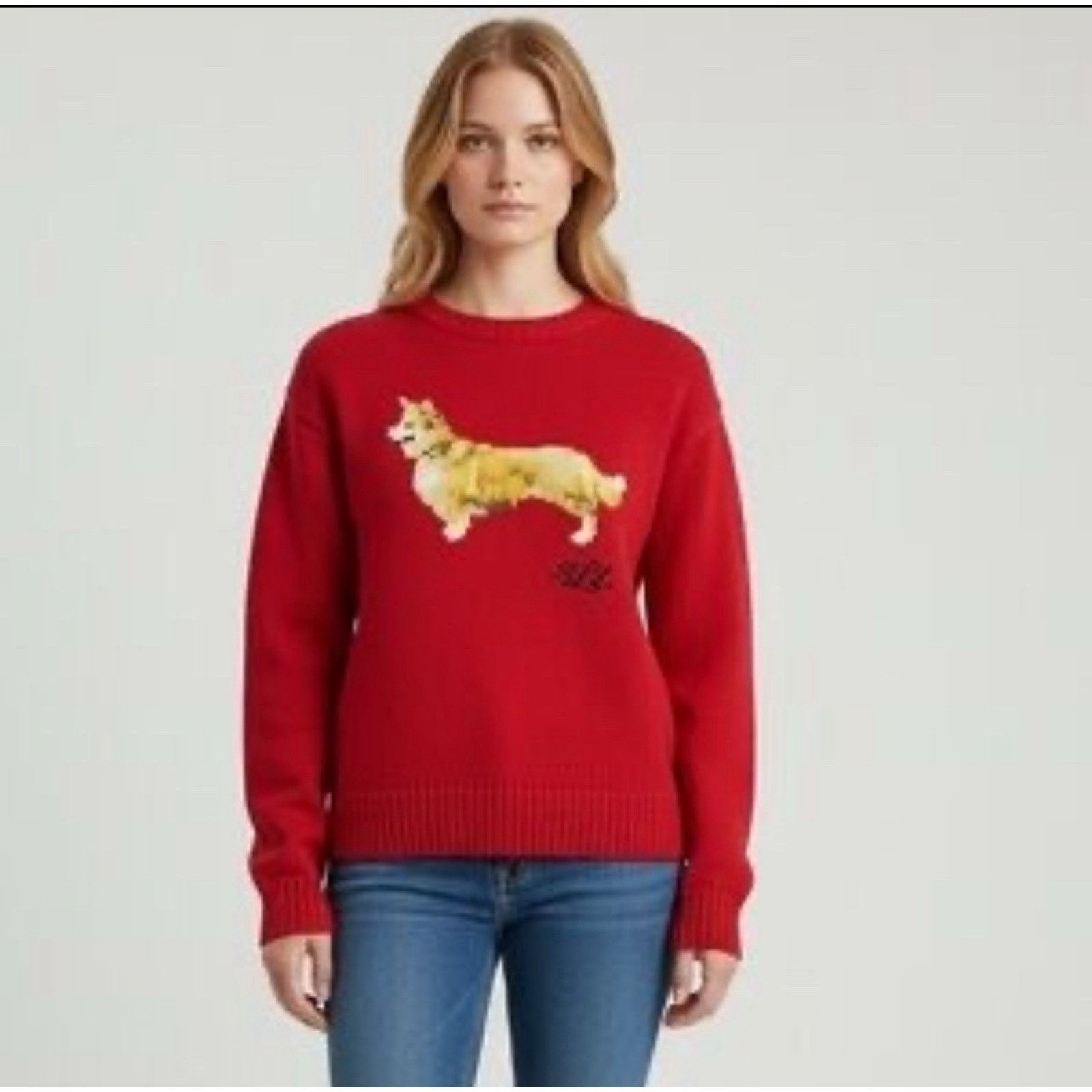 Polo Ralph Lauren NWT Polo Ralph Lauren Woman Cotton Terrier Dog Sweater Size XL / US 12-14 / IT 48-50 - 5 Thumbnail