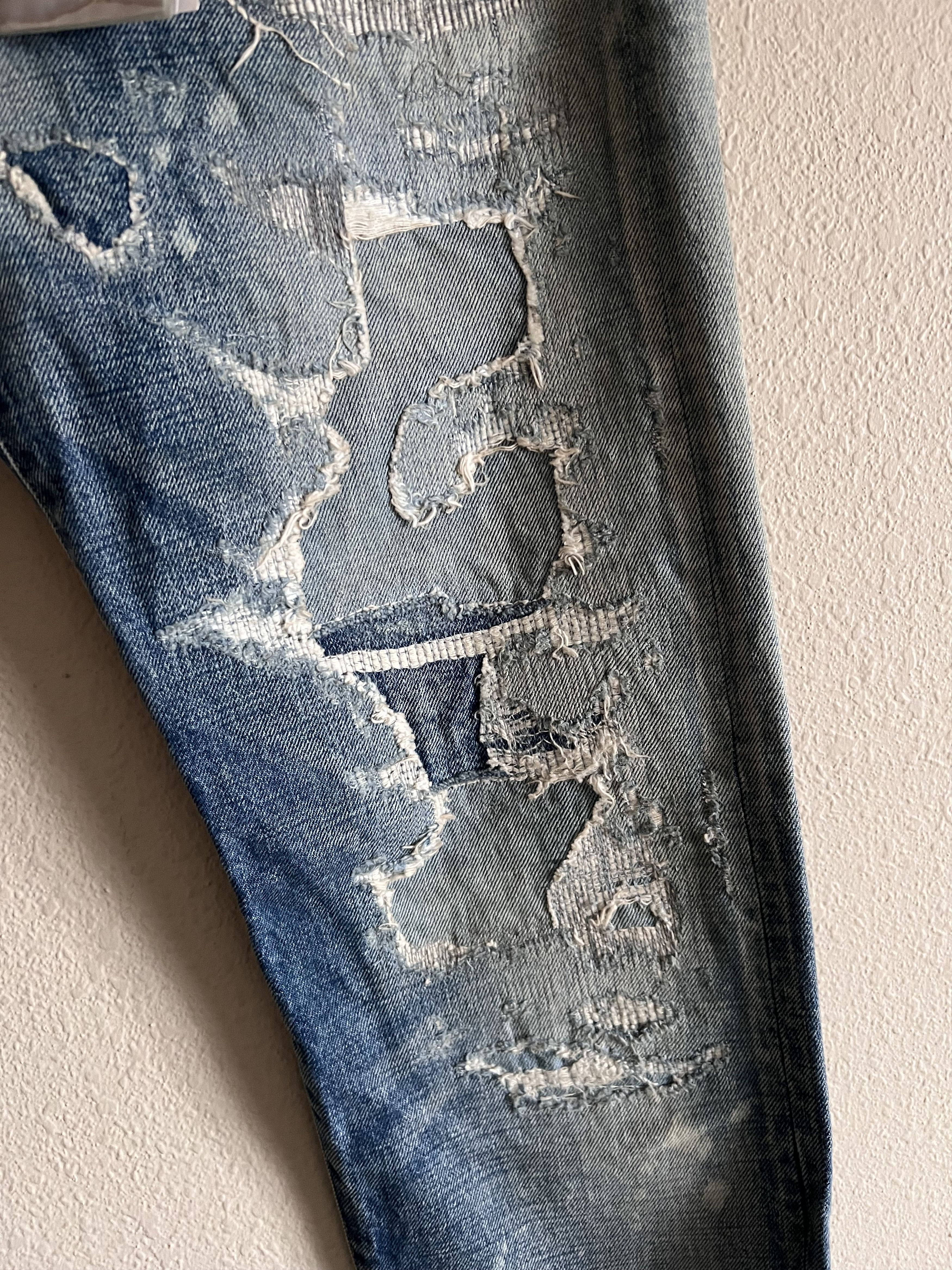 John Elliott John Elliott The Daze 2 Seno Jeans in Blue Size US 30 / EU 46 - 4 Thumbnail