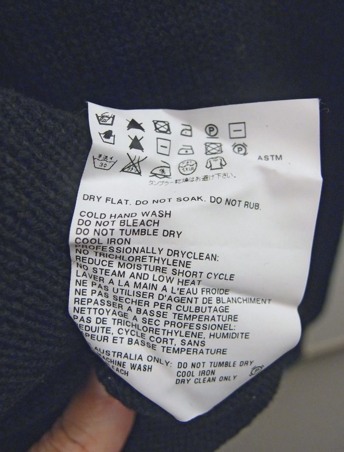 Jil Sander × Raf Simons Jil sander fw12 whale knit sweater Size US S / EU 44-46 / 1 - 4 Thumbnail