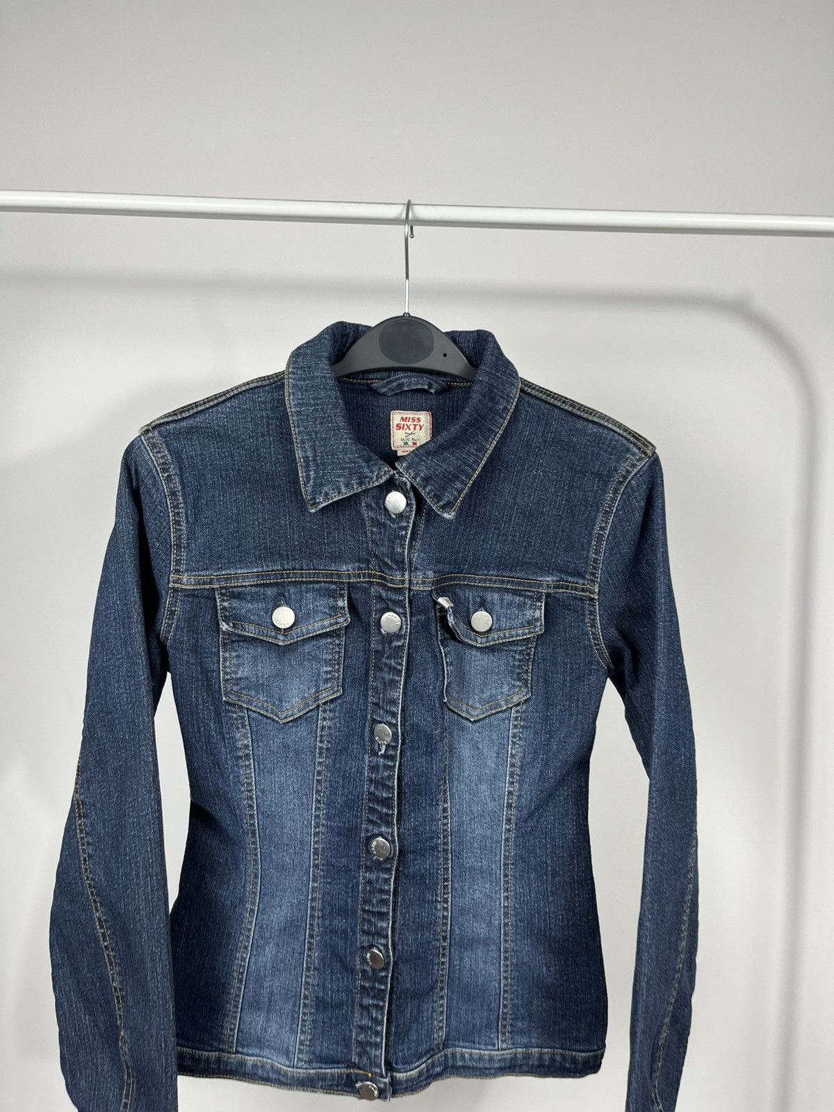 Miss Sixty Miss Sixty Vintage Denim Jacket Women’s Blue Small Size S / US 4 / IT 40 - 2 Thumbnail