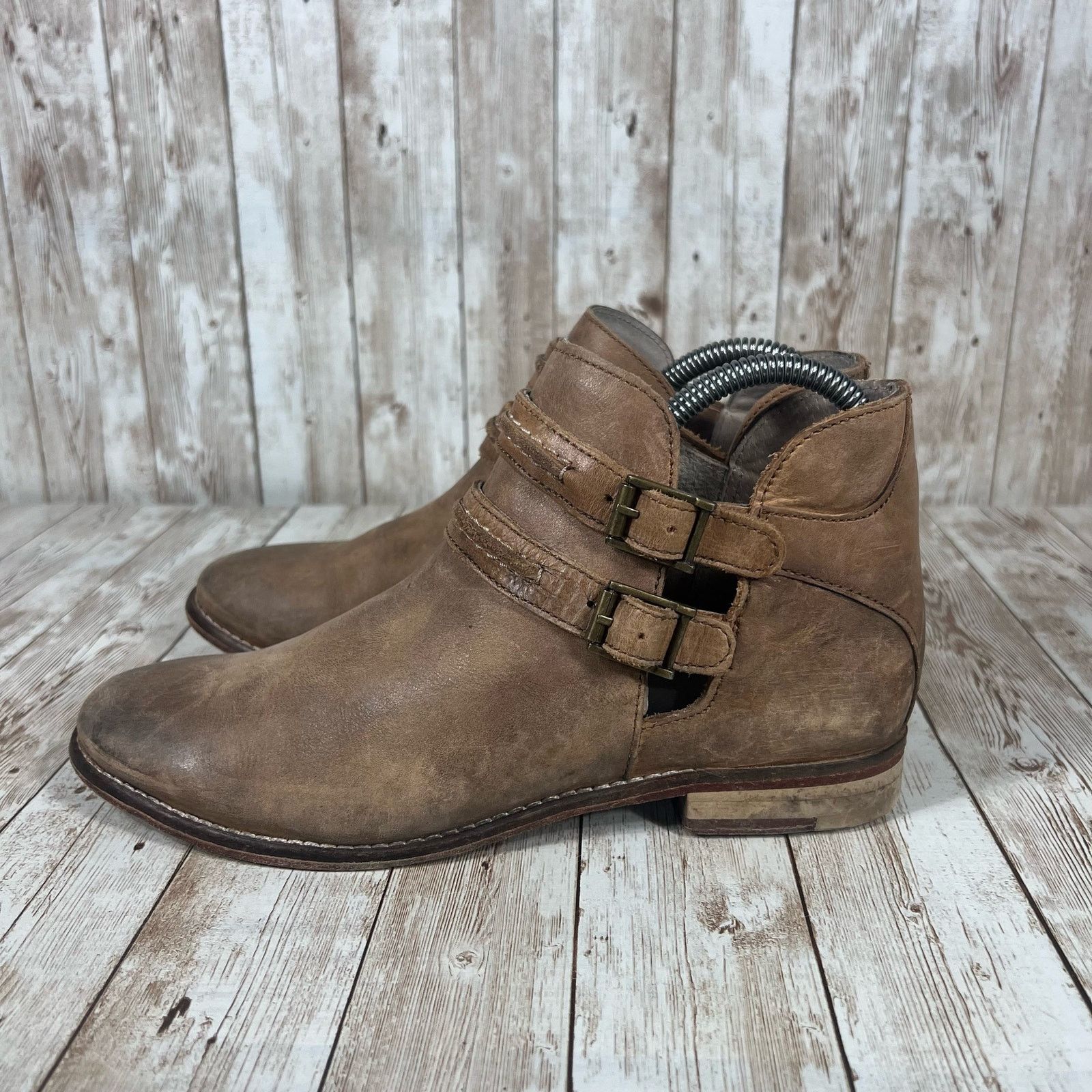 Free People Free People Braeburn Low Heel Booties, Women’s Sz EU 37 6.5 Size US 6.5 / IT 36.5 - 2 Thumbnail