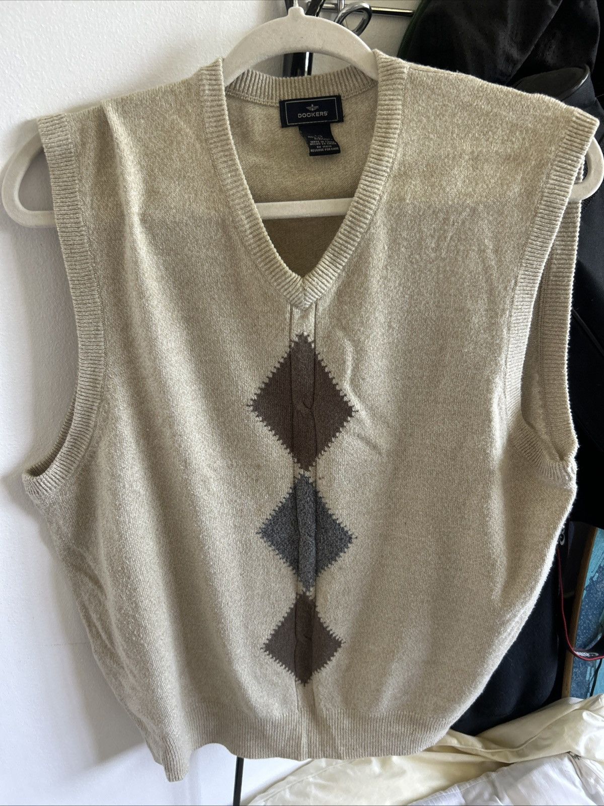 Dockers Dockers Grey and Brown Sweater Vest Size US L / EU 52-54 / 3 - 2 Thumbnail