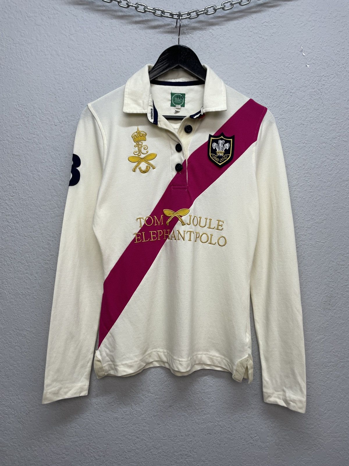Rugby Ralph Lauren Joules Vintage Rugby Shirt Elephant Polo Tennis Club Energy Size US L / EU 52-54 / 3 - 1 Thumbnail