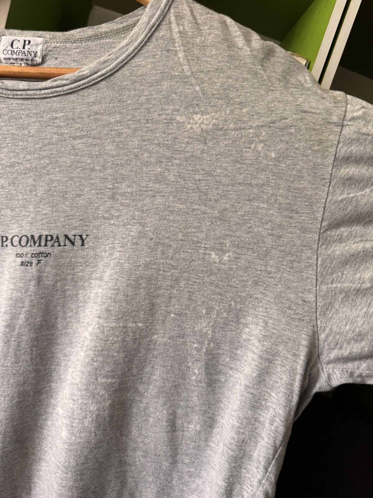 C.P. Company Vintage CP COMPANY IDEAS MASSIMO OSTI CENTER SPELLOUT Size US XL / EU 56 / 4 - 9 Thumbnail