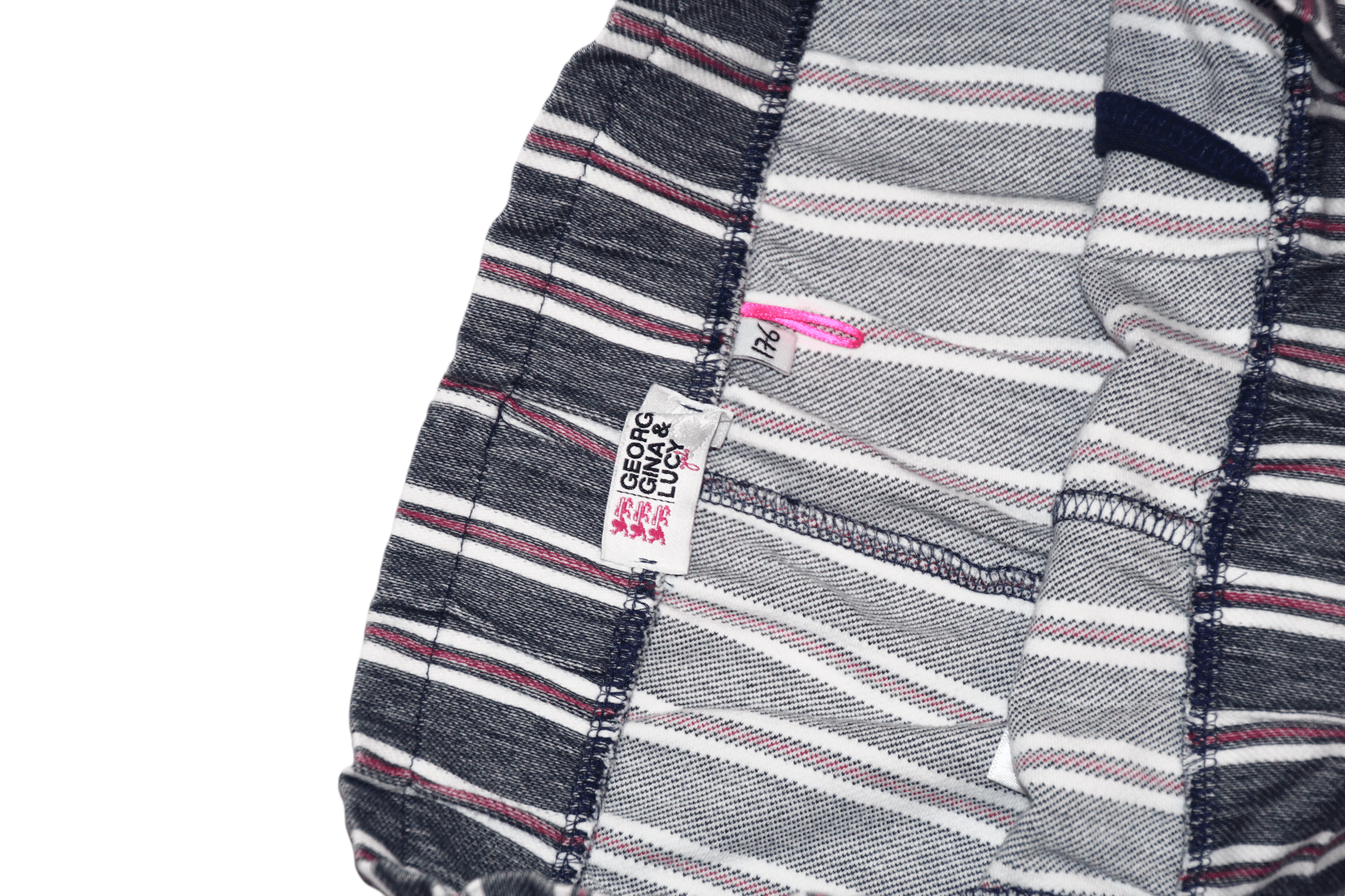George Gina & Lucy George Gina & Lucy Washed Cotton Striped Cropped Pants Size 28" / US 6 / IT 42 - 7 Thumbnail