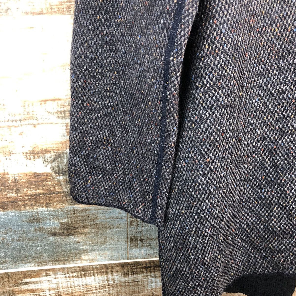 Homespun Knitwear DL Japan vintage cardigan hoodie Gray Knitwear #C533 Size US M / EU 48-50 / 2 - 13 Thumbnail
