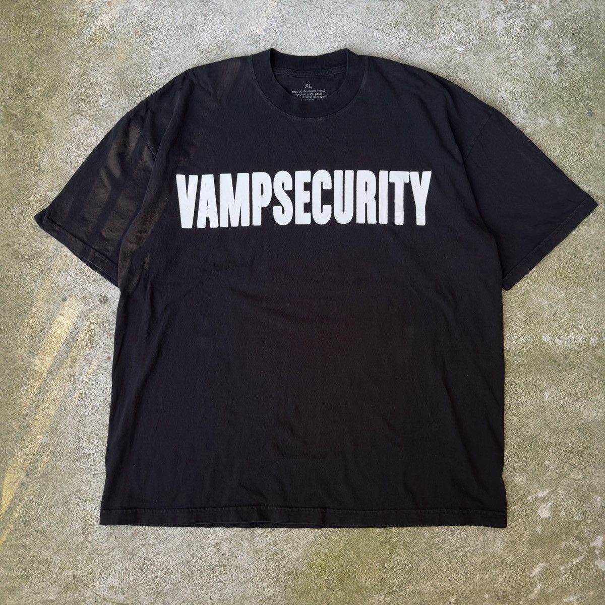 image of Ken Carson x Playboi Carti Vampsecurity Tee XL in Black, Men's