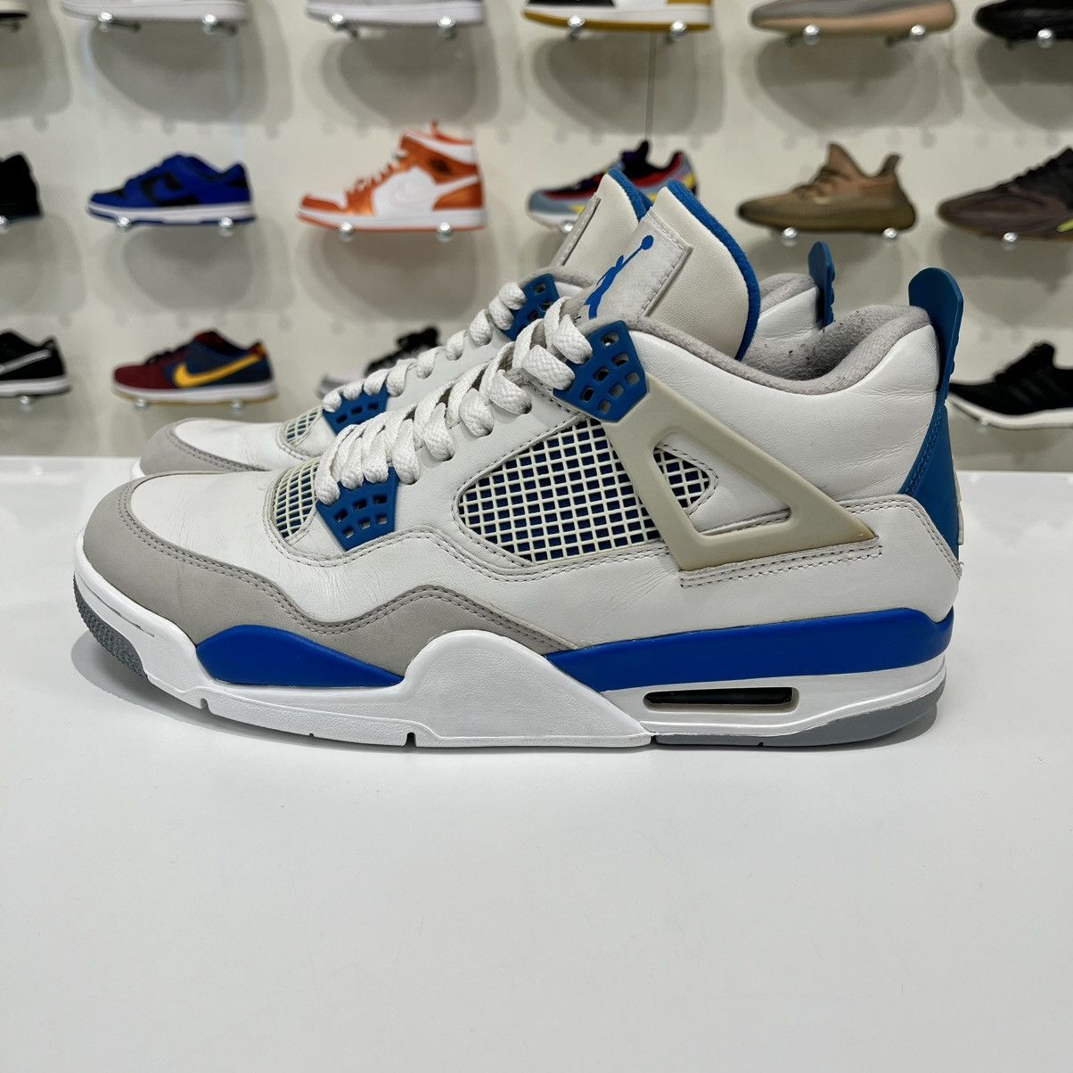 Nike Air Jordan 4 Retro Military Blue (2012) Size US 9.5 / EU 42-43 - 2 Thumbnail