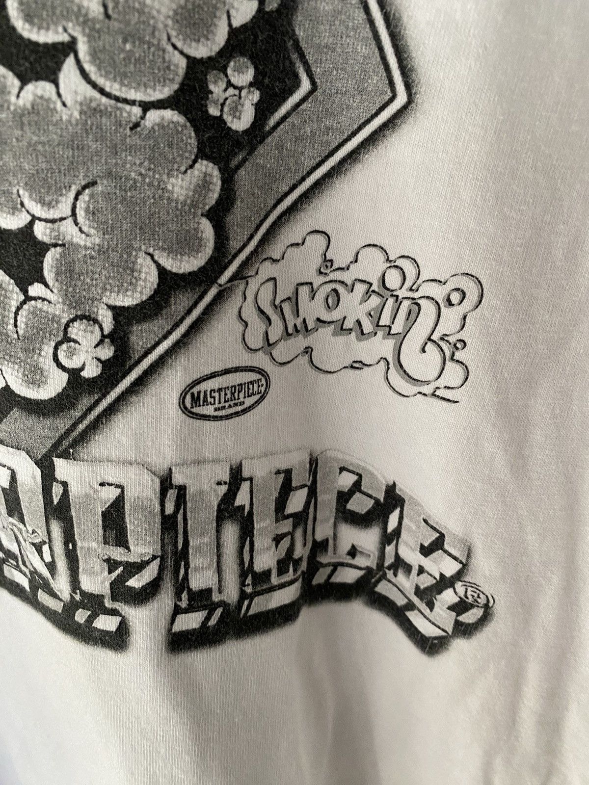 MasterPiece 🔥RARE🔥2002 Masterpiece Mad Hactic Still smoking tee Size US XL / EU 56 / 4 - 5 Thumbnail