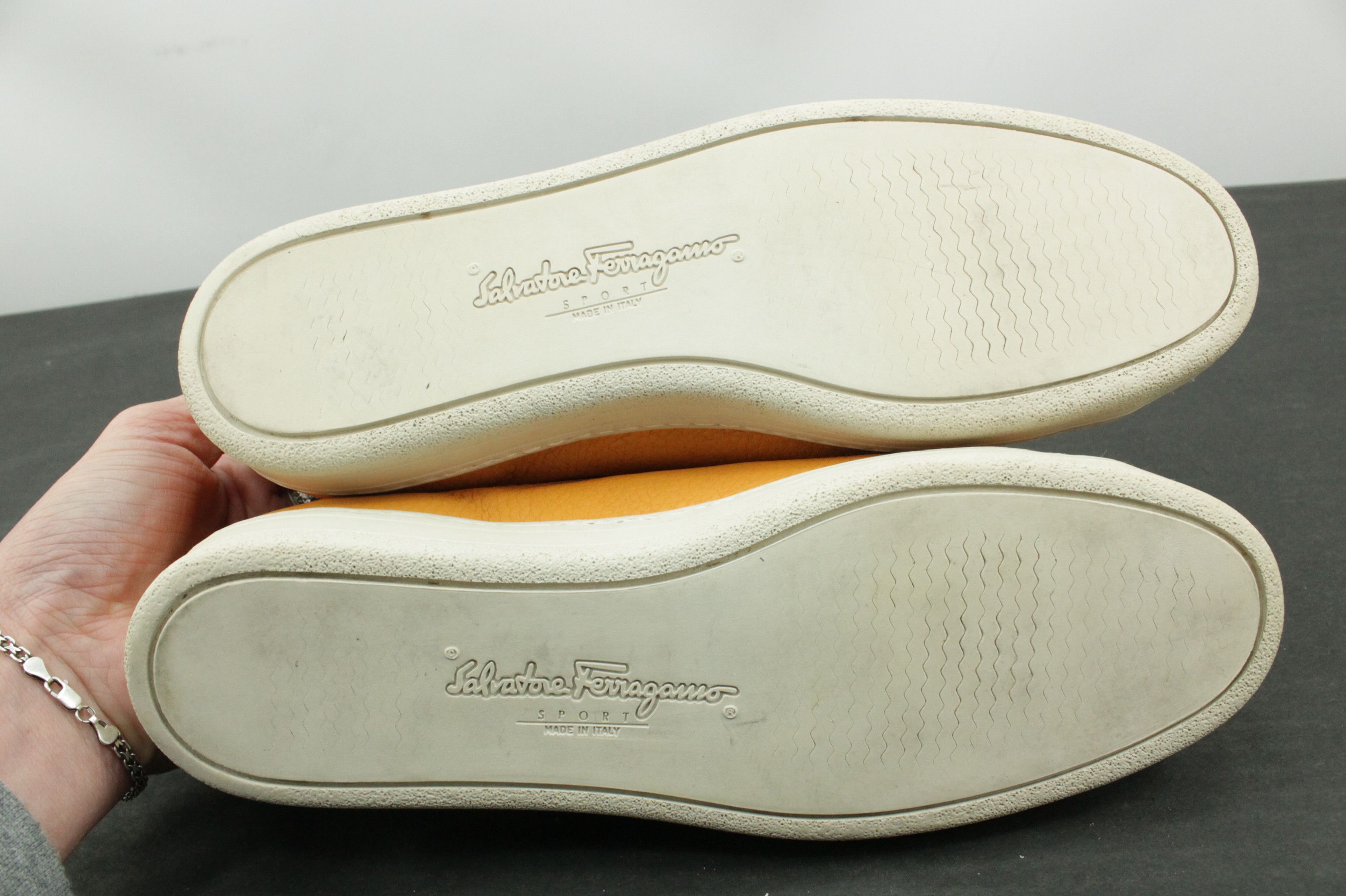 Salvatore Ferragamo Salvatore Ferragamo Sport Low Top Leather Sneakers Women's Size US 9.5 / IT 39.5 - 8 Thumbnail