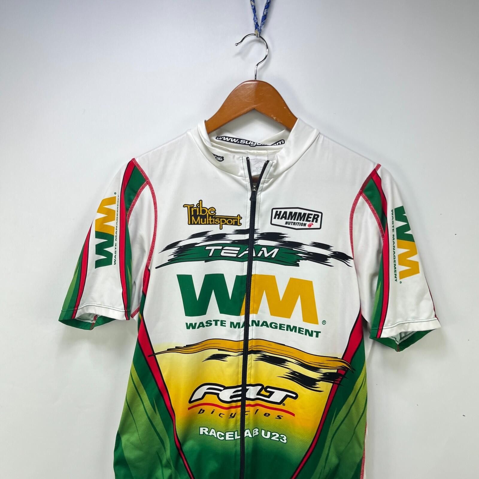 Other Vintage Sugoi Waste Management Cycling Racing Jersey XL Size ONE SIZE - 2 Thumbnail