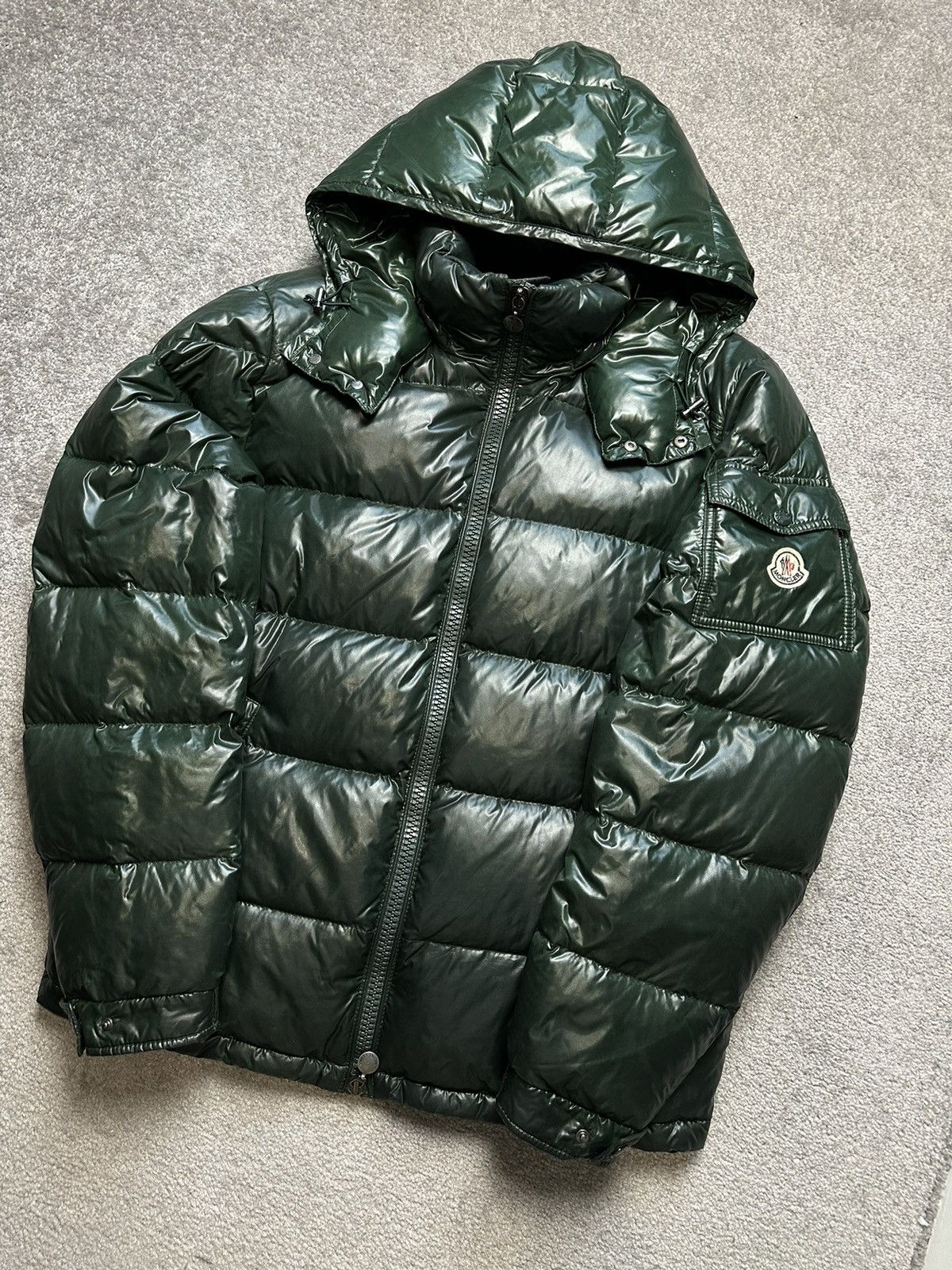 image of Moncler Maya Size 5 in Green, Men's