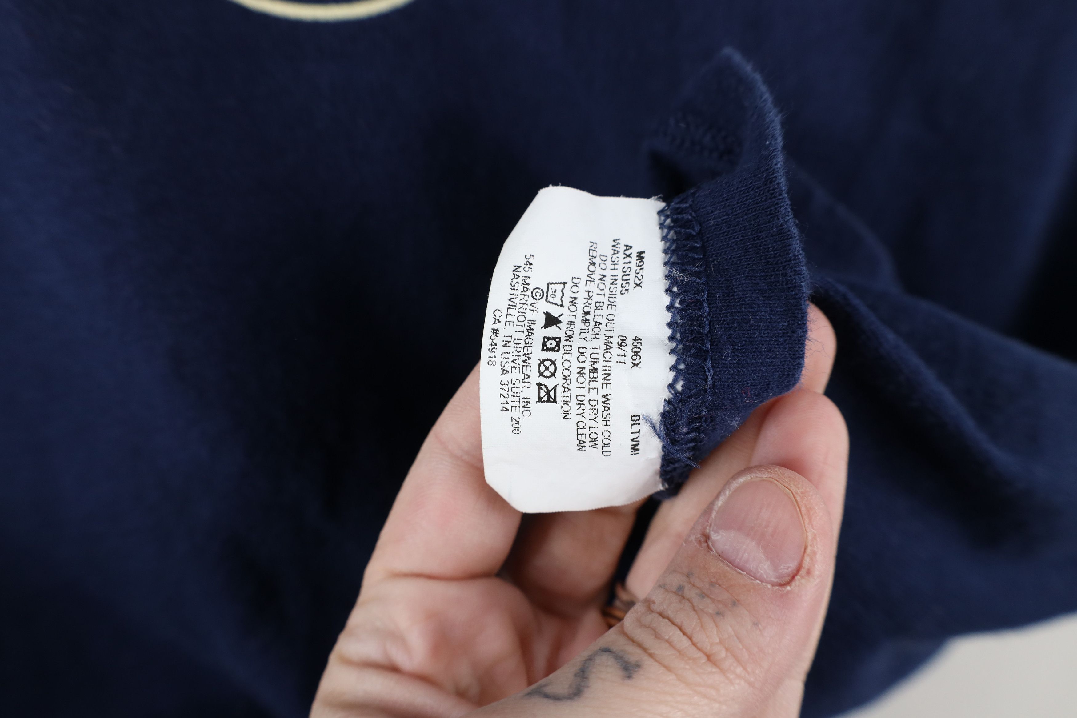 Majestic × Vintage Retro Majestic Spell Detroit Tigers Baseball T-Shirt Blue Size US XS / EU 42 / 0 - 9 Thumbnail