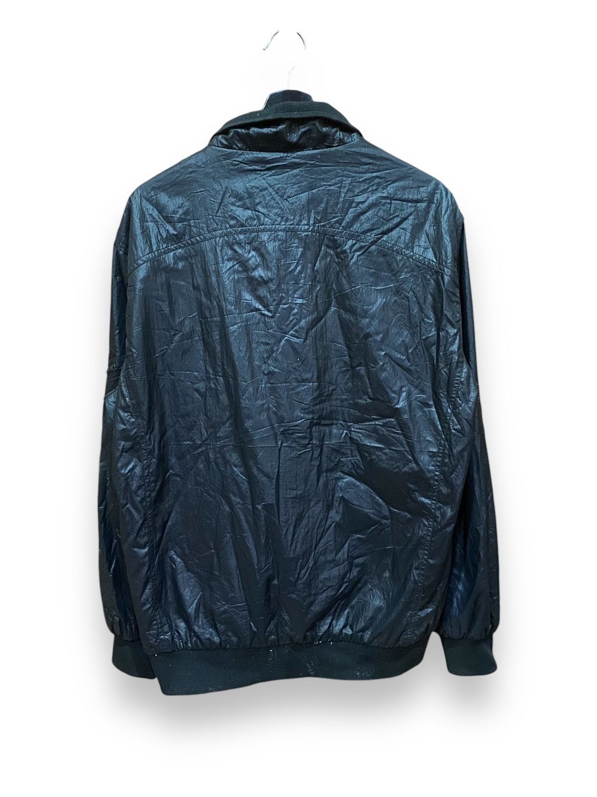 Giorgio Armani VINTAGE GIORGIO ARMANI ALL BLACK JACKET Size US XL / EU 56 / 4 - 2 Thumbnail