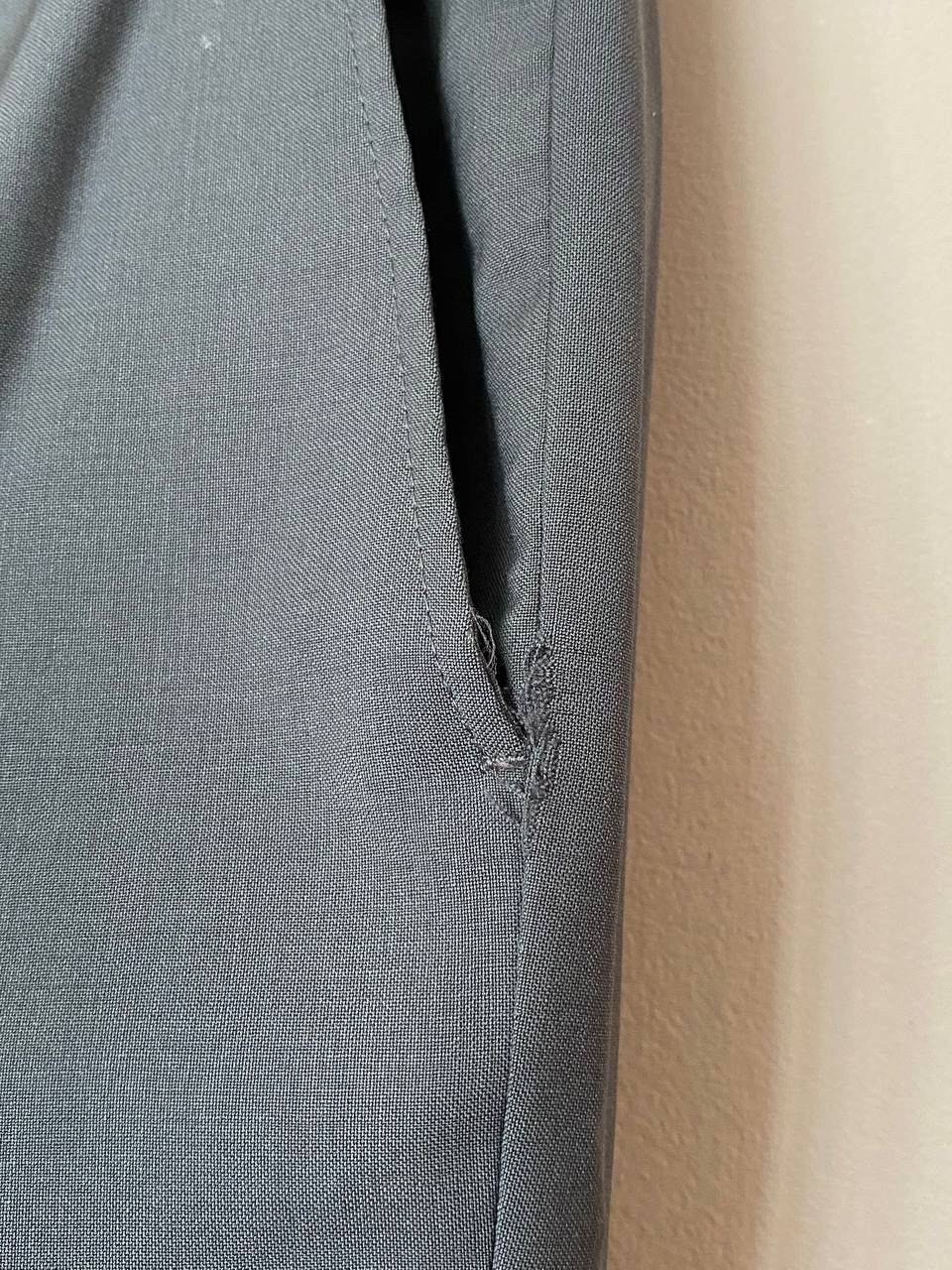 Giorgio Armani Vintage Giorgio Armani Suit Grey Wool Size 46R - 15 Thumbnail