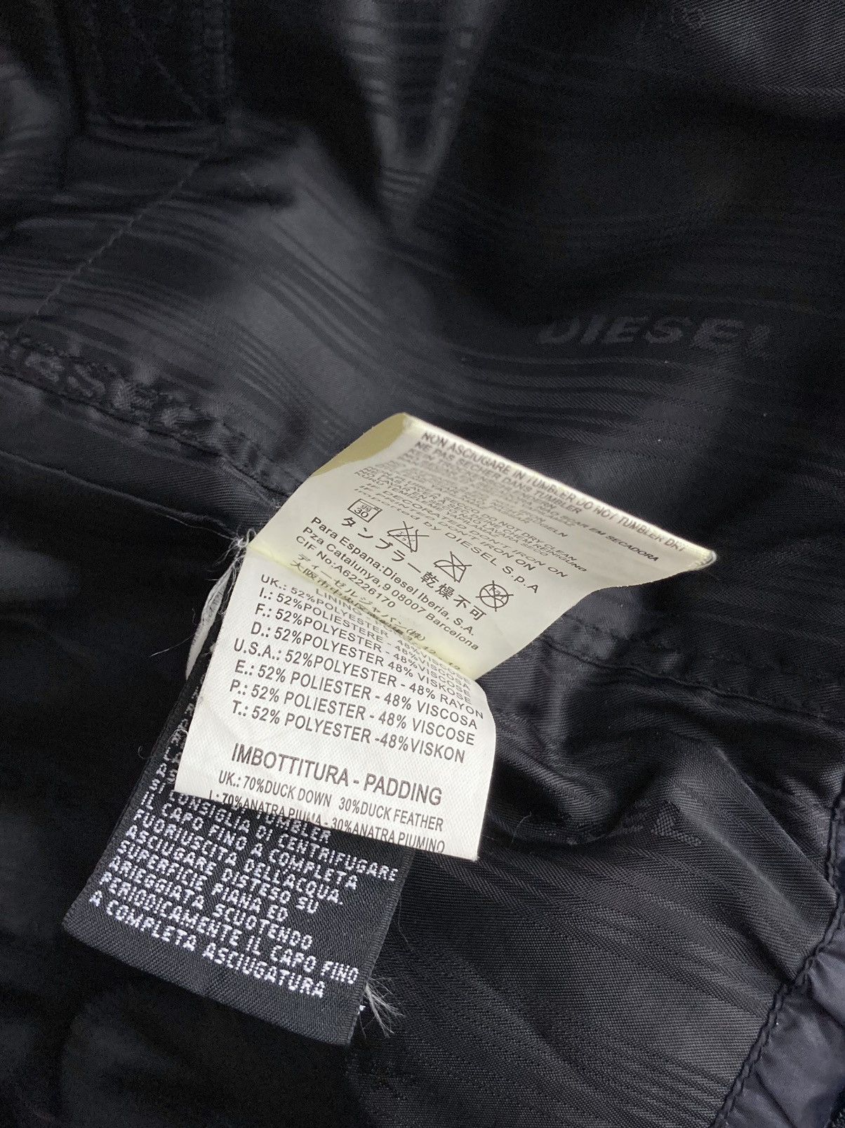 Diesel Diesel Puffer Winter Down Jacket y2k Size US M / EU 48-50 / 2 - 10 Thumbnail