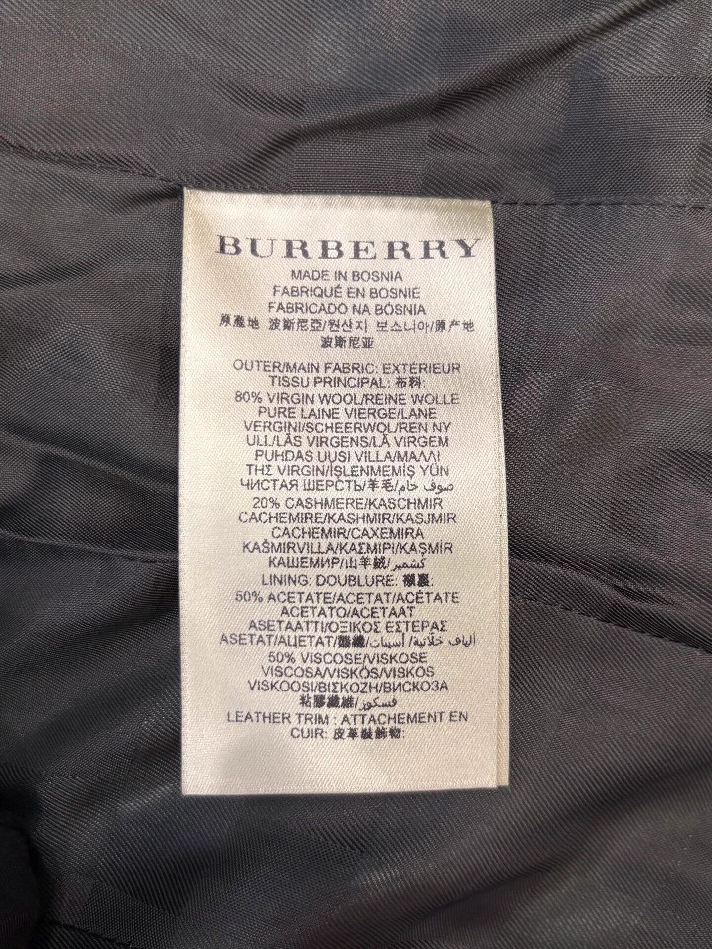 Burberry Burberry London women's green Horseferry coat UK4 Size XS / US 0-2 / IT 36-38 - 7 Thumbnail
