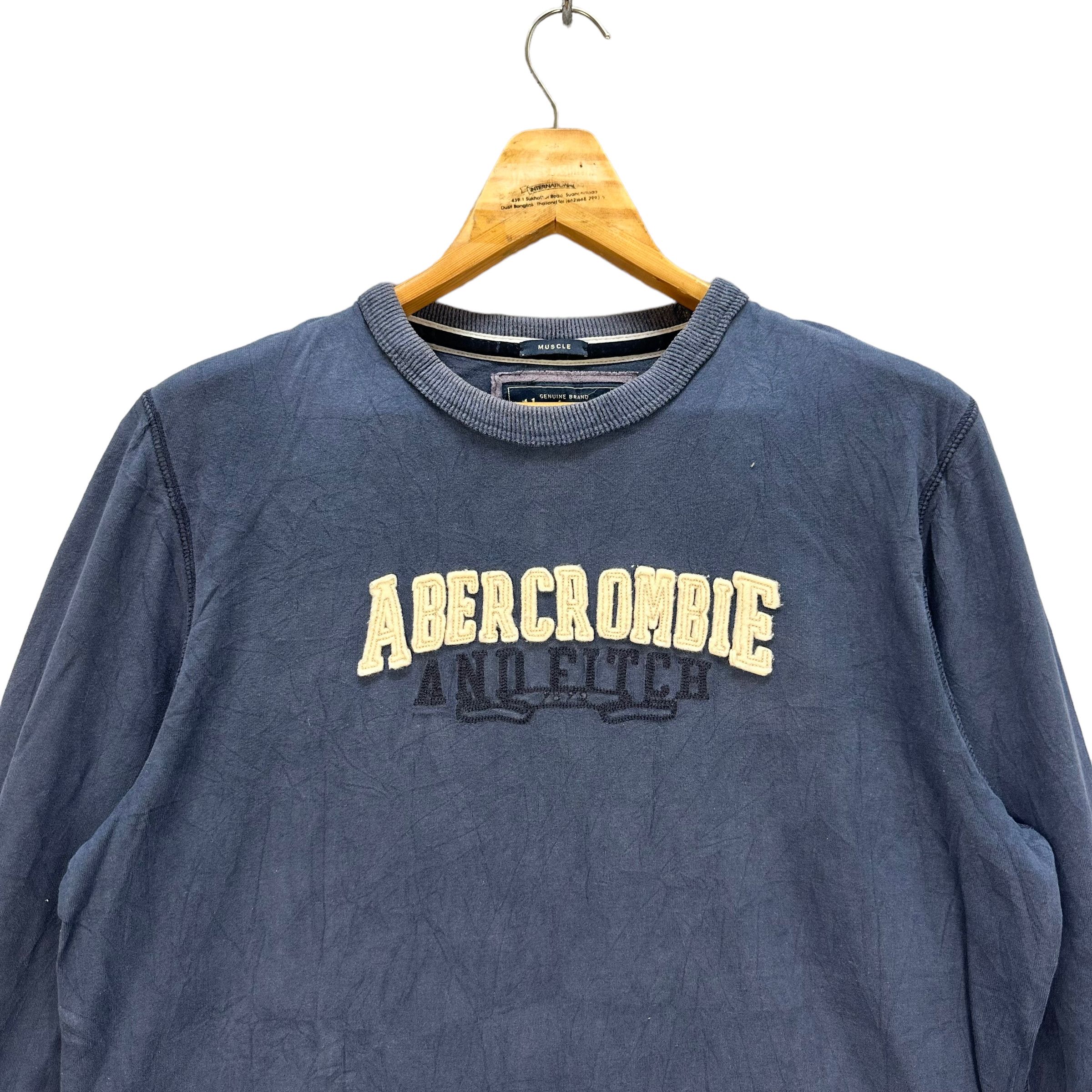 Abercrombie & Fitch AMBERCROMBIE BIG LOGO SWEATER #7770-170 Size US L / EU 52-54 / 3 - 2 Thumbnail