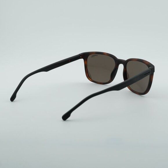 Carrera CARRERA 8046/S 0N9P 70 Sunglasses Matte Havana Square Frame Size ONE SIZE - 4 Thumbnail