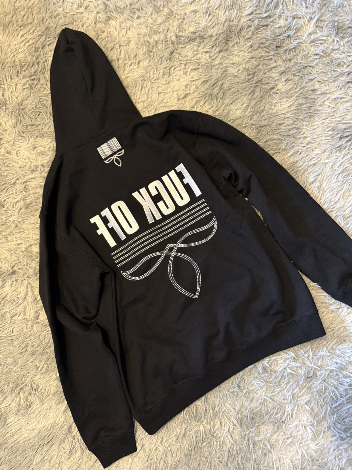 VTMNTS f**k off hoodie Size US S / EU 44-46 / 1 - 3 Thumbnail