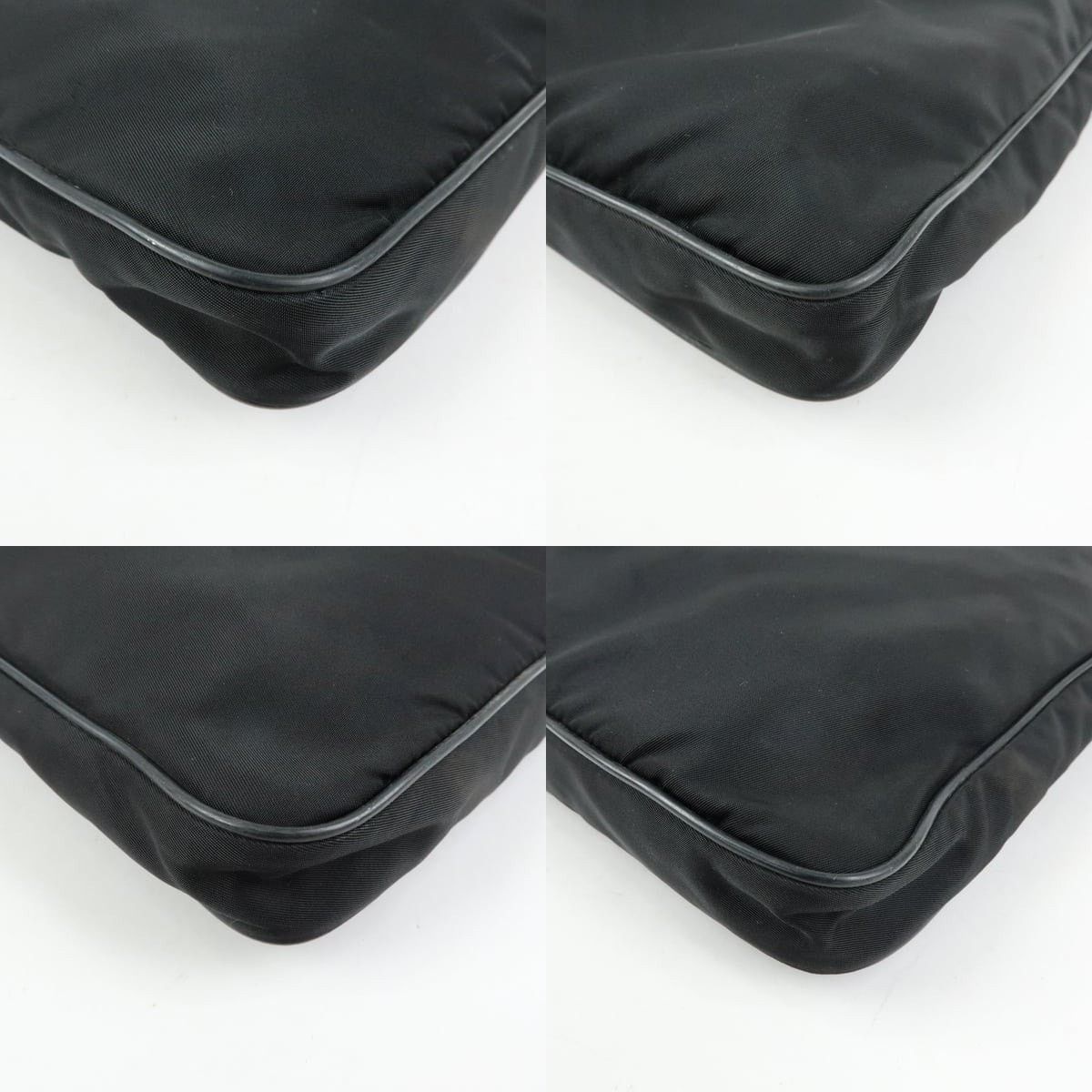 Prada Prada Triangle Logo Nylon Crossbody Bag Black Size ONE SIZE - 5 Thumbnail