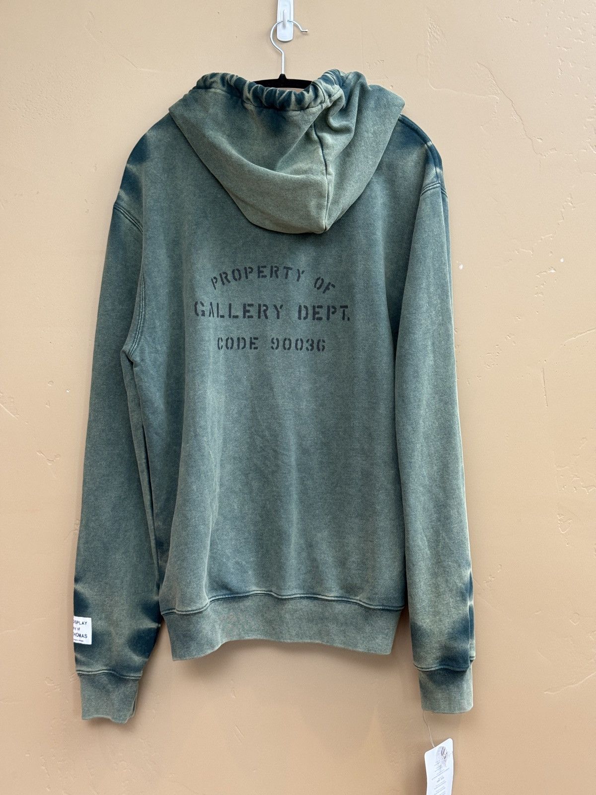 Gallery Dept. × Lanvin Gallery Dept x Lanvin Distressed, Repaired, Painter’s Hoodie Size US XL / EU 56 / 4 - 2 Thumbnail
