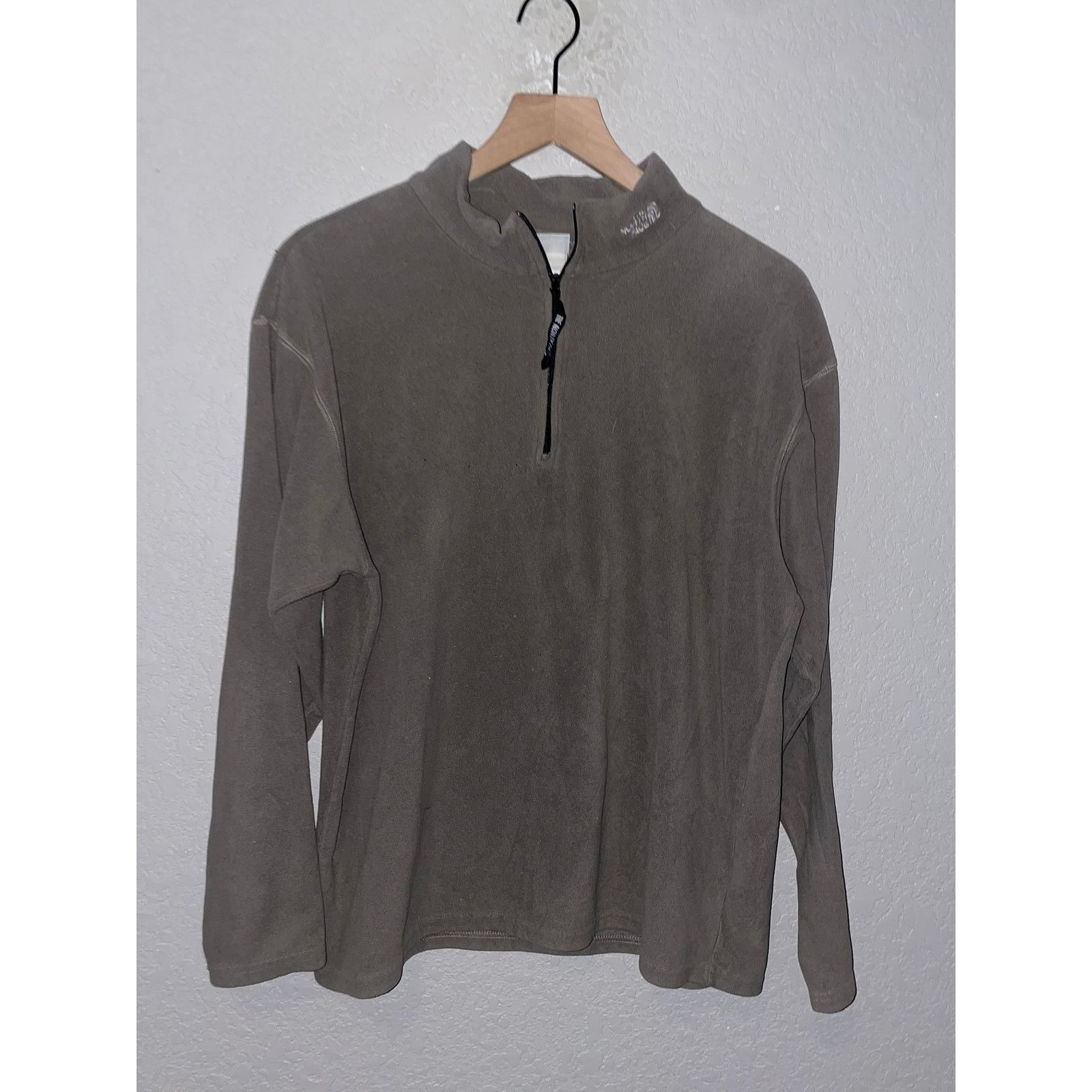 The North Face The North Face Brown Fleece Quarter Zip Jacket Sweatshirt M Size US M / EU 48-50 / 2 - 1 Thumbnail