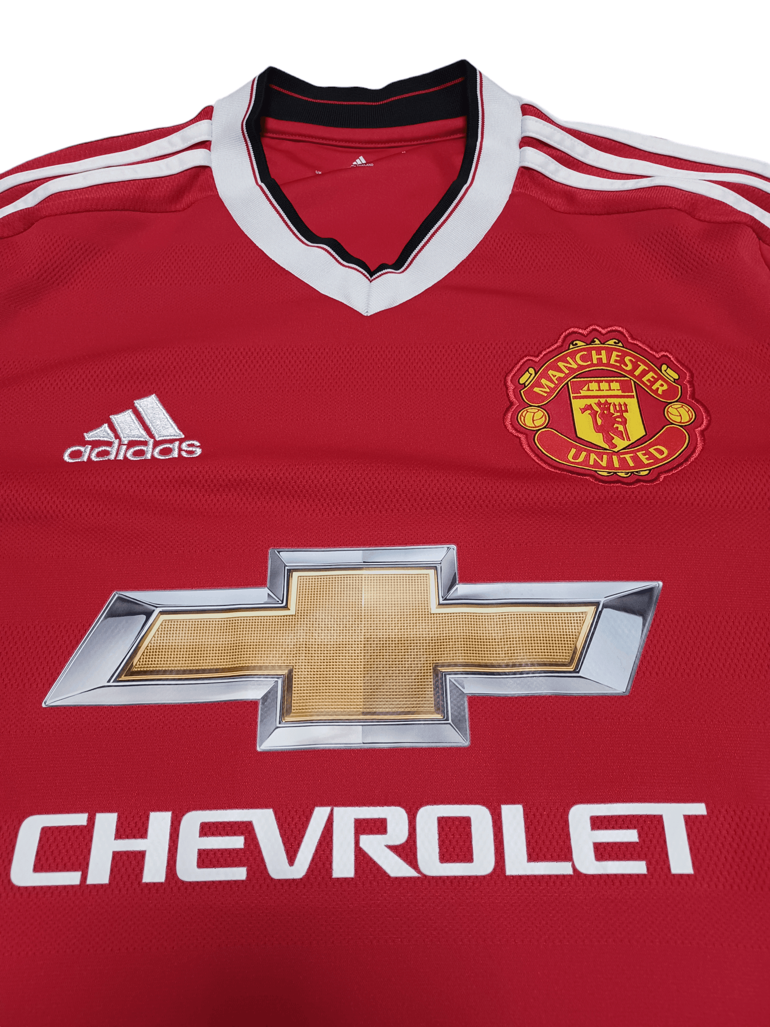 Adidas 2015-2016 MAN UNITED JERSEY SOCER FOOTBALL ADIDAS Size US S / EU 44-46 / 1 - 3 Thumbnail