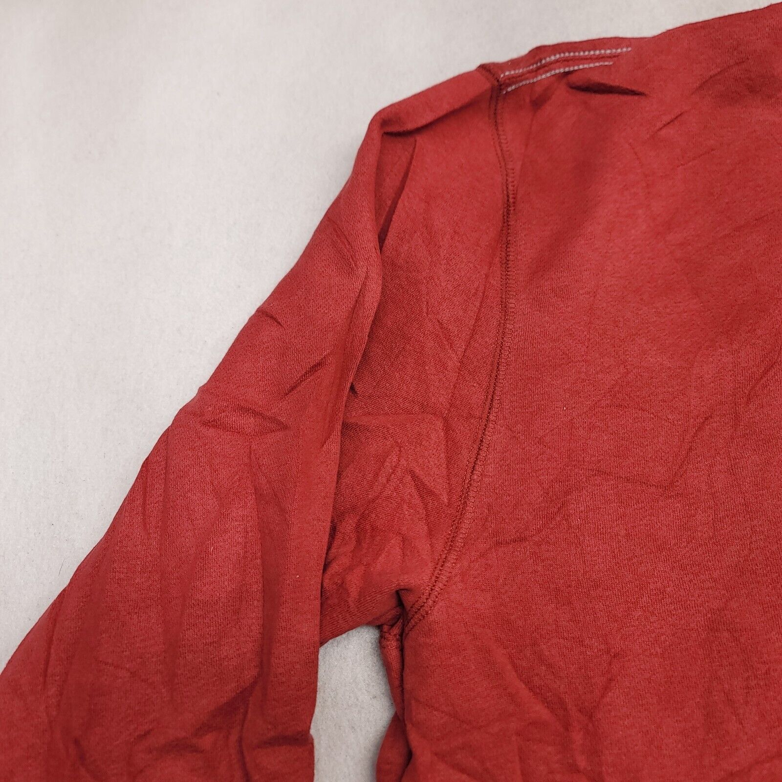 Izod IZOD Casual Long Sleeve Sweatshirt Mens Size 2XL Maroon Size US XXL / EU 58 / 5 - 4 Thumbnail