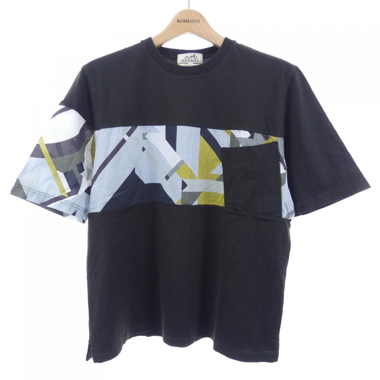 Hermes Hermes Hermes Cotton T Shirt Textile T-Shirts DUTY FREE for USA Size ONE SIZE - 1 Thumbnail