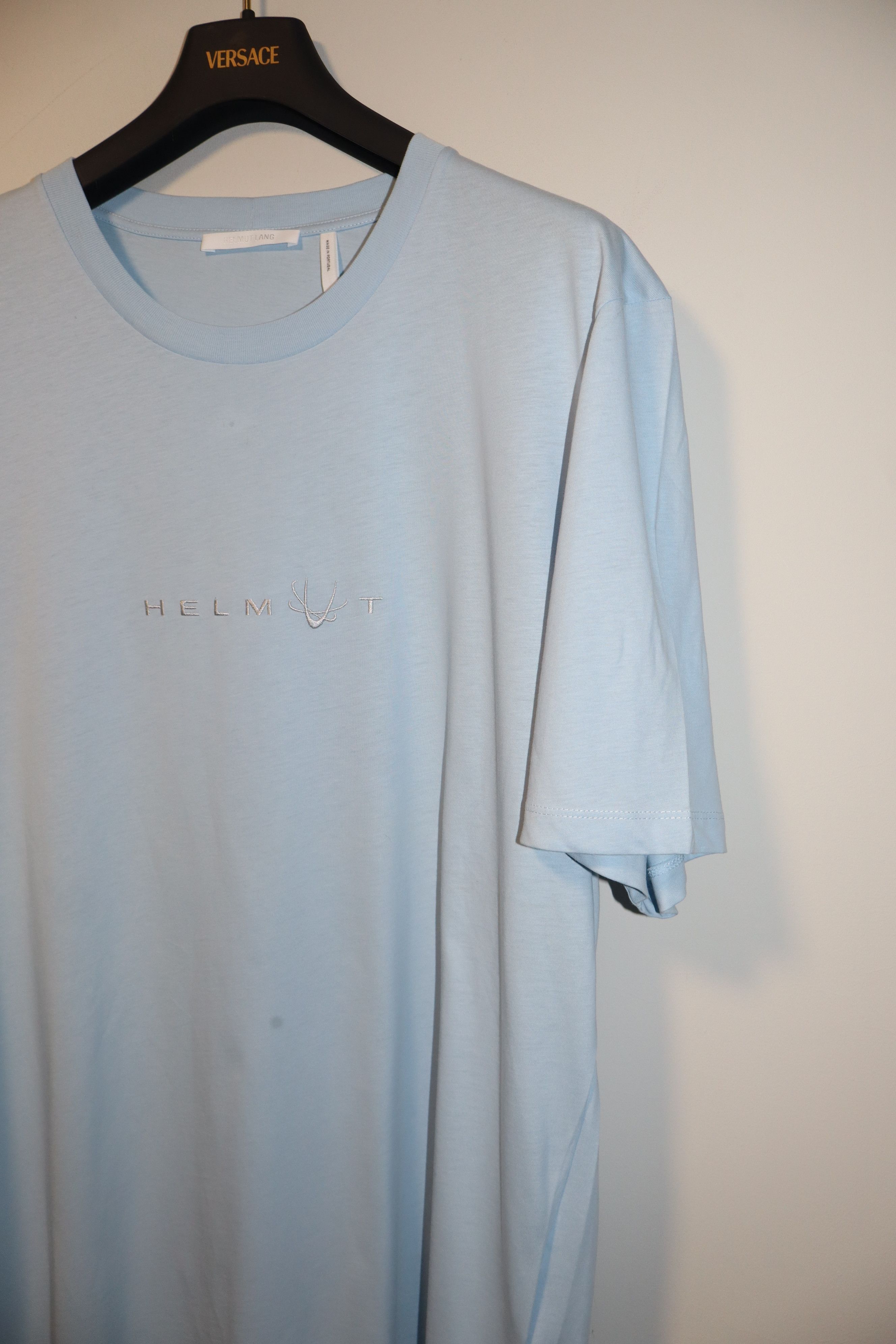 Helmut Lang Embroidered logo t-shirt Size US XL / EU 56 / 4 - 6 Thumbnail