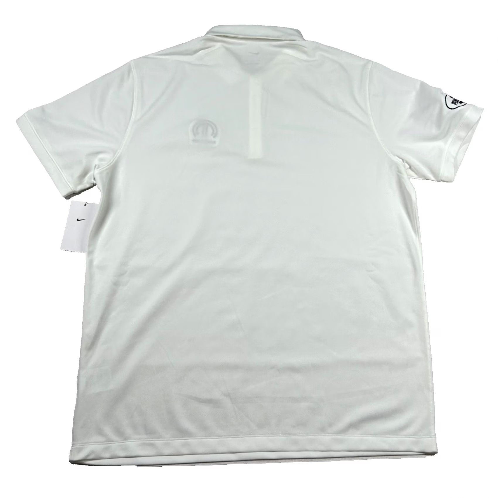 Nike Nike Polo Shirt Men XL White Golf Embroidered Pennzoil Solid Breathable Lightweight 100% Polyester Size US XL / EU 56 / 4 - 2 Thumbnail