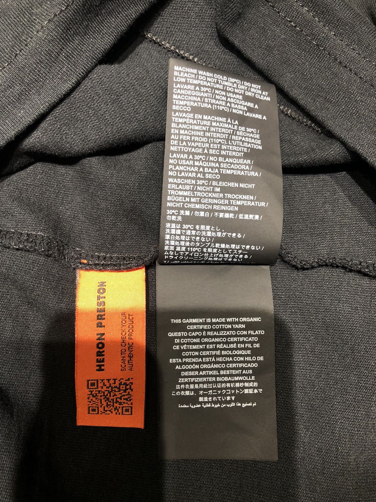 Heron Preston Heron Preston Heron BW Oversized T-Shirt Size US M / EU 48-50 / 2 - 6 Thumbnail