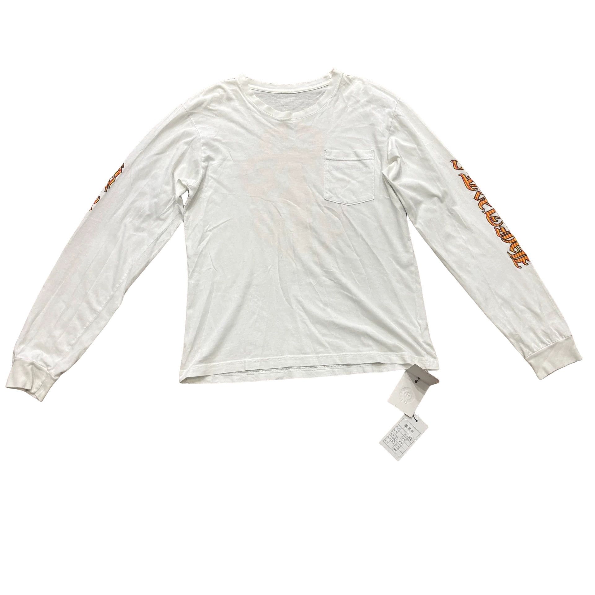 Chrome Hearts Chrome Hearts Orange Dagger Long Sleeve Size M Size US M / EU 48-50 / 2 - 1 Thumbnail