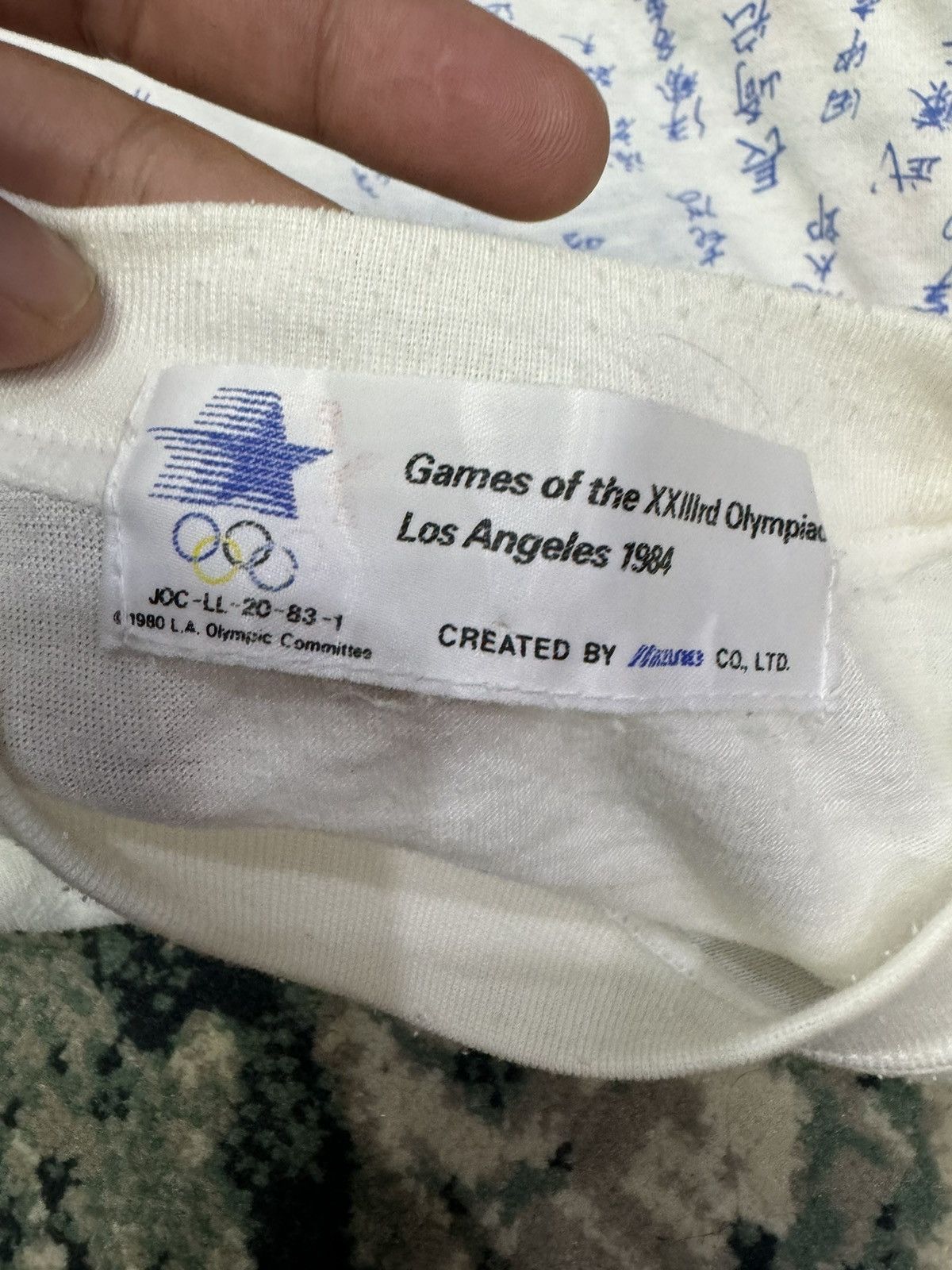 USA Olympics '94 LOS ANGELES OLYMPIC JAPAN NATIONAL TRAM SHIRT Size US M / EU 48-50 / 2 - 4 Thumbnail