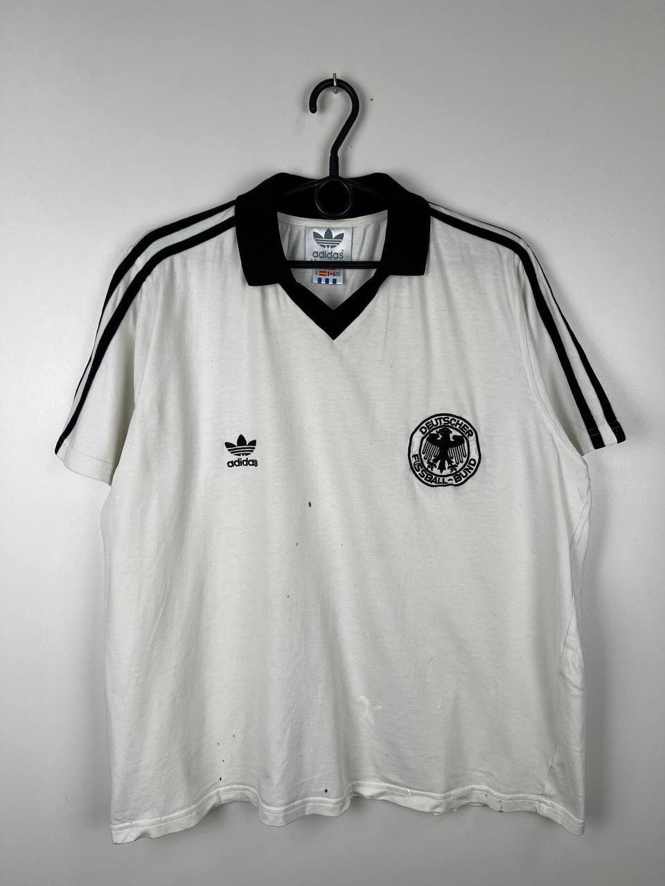 Vintage Germany Adidas vintage polo t-shirts size XL Size US XL / EU 56 / 4 - 1 Thumbnail
