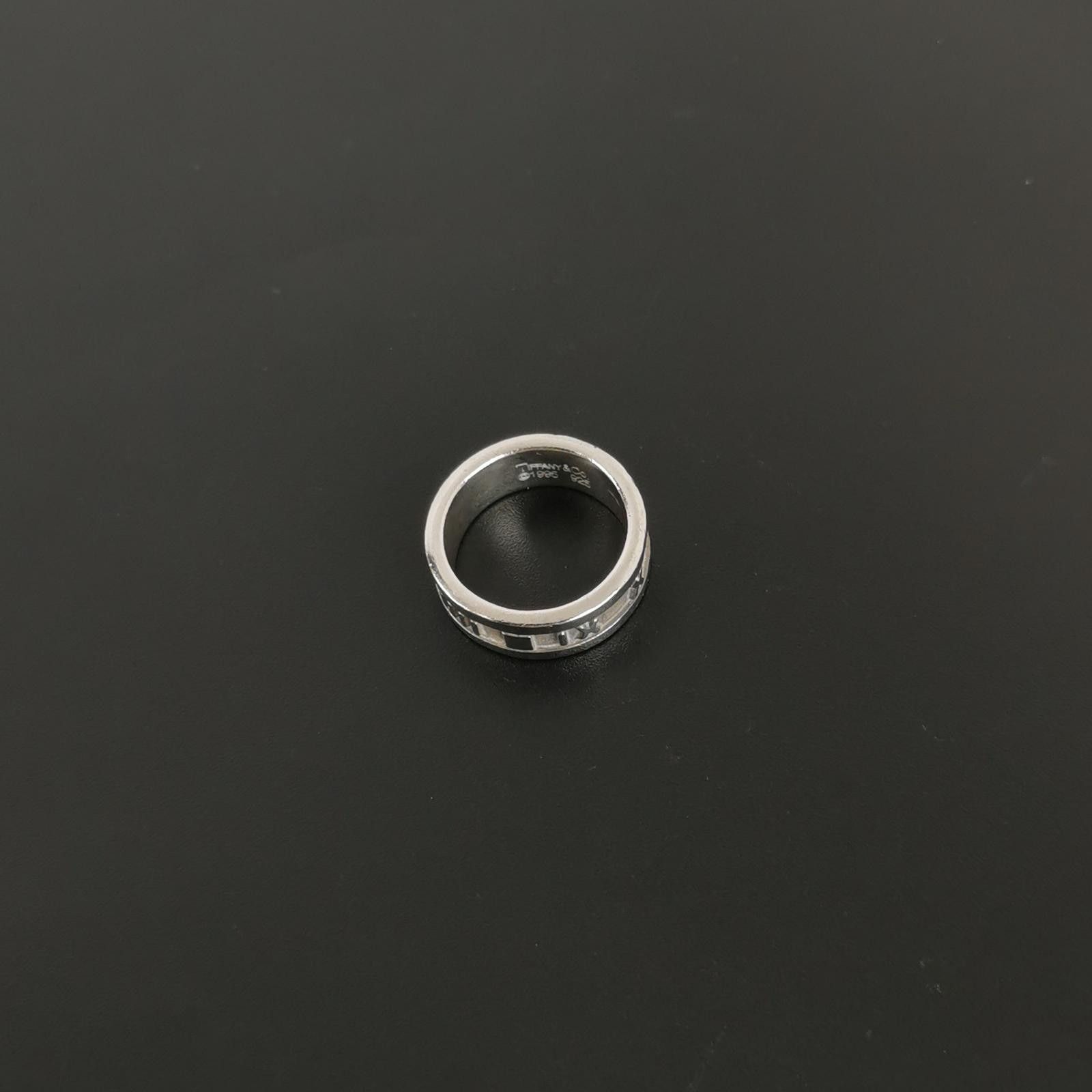 Tiffany & Co. Tiffany & Co. Atlas S925 Roman numeral ring size 11 -z2505 Size ONE SIZE - 5 Thumbnail