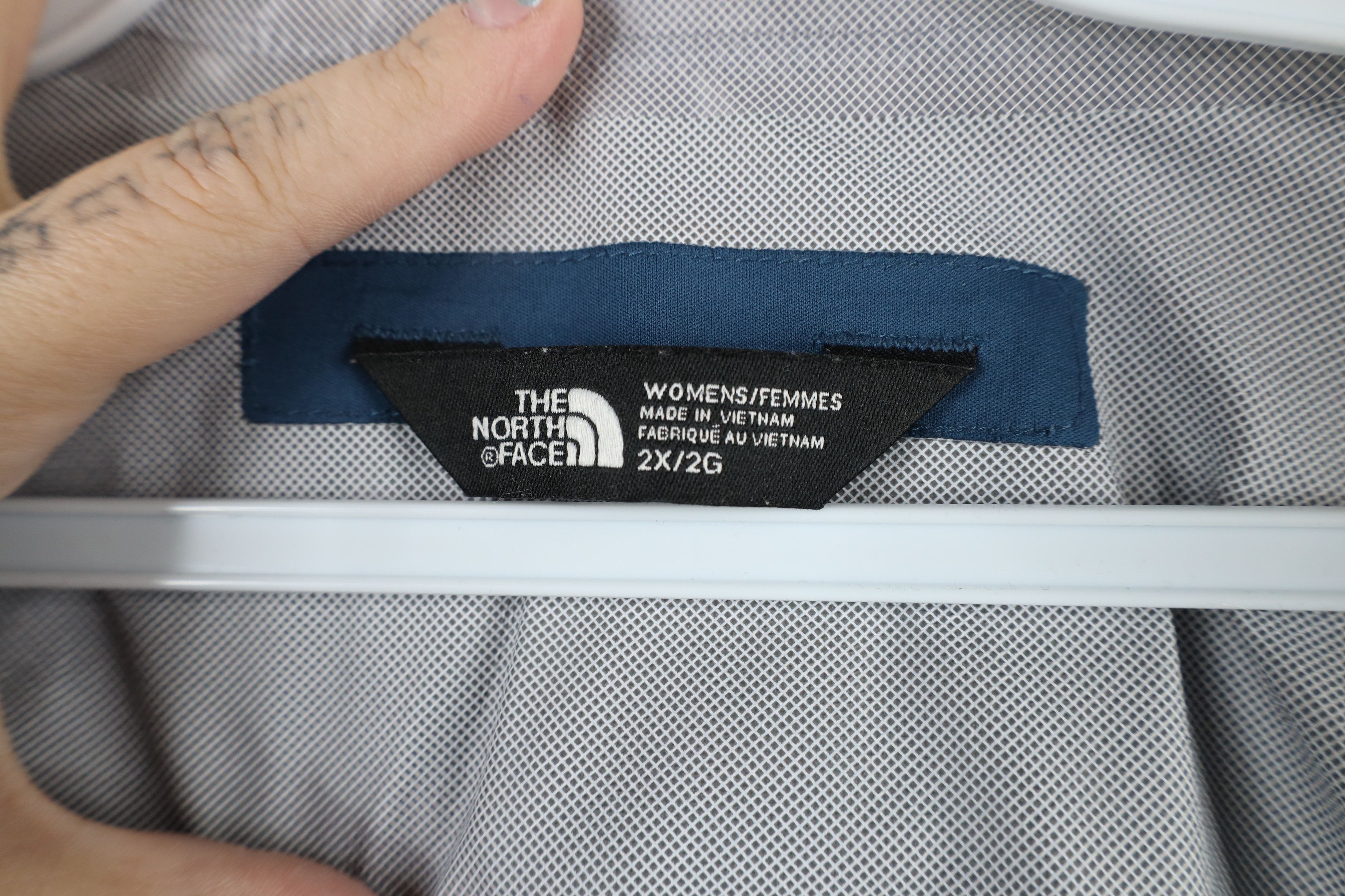 The North Face × Vintage The North Face DryVent Waterproof Hooded Rain Jacket Blue Size XXL / US 16-18 / IT 52-54 - 11 Thumbnail