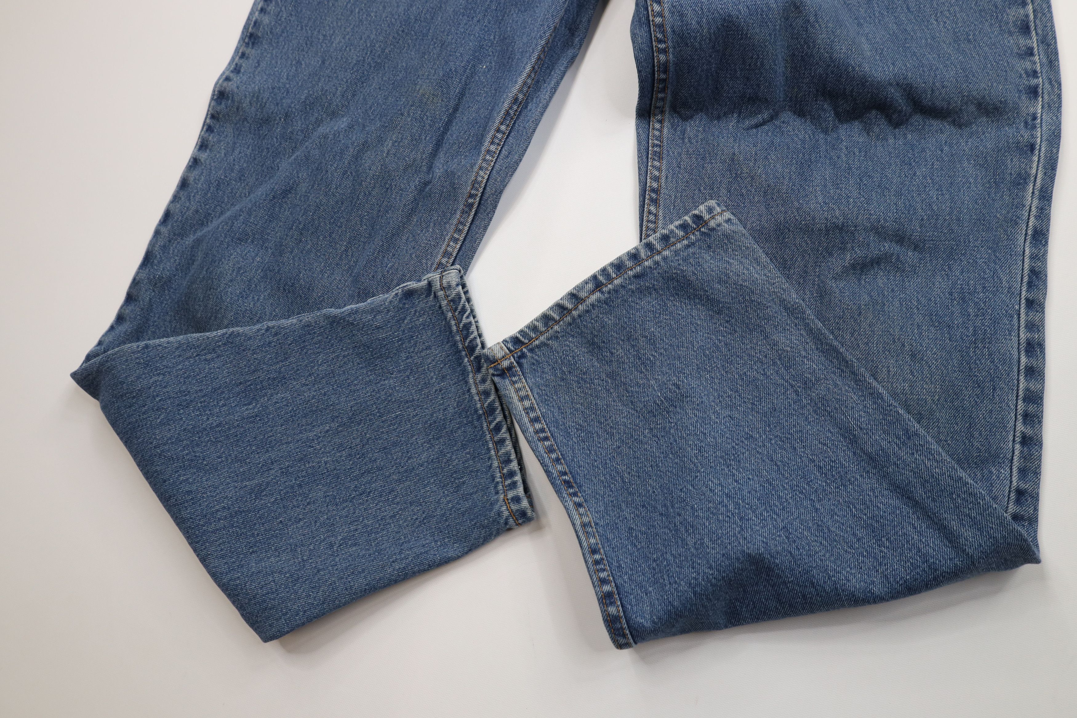 Levi's Vintage Y2K 2002 Levis 550 Relaxed Fit Denim Jeans Blue USA Size US 38 / EU 54 - 8 Thumbnail