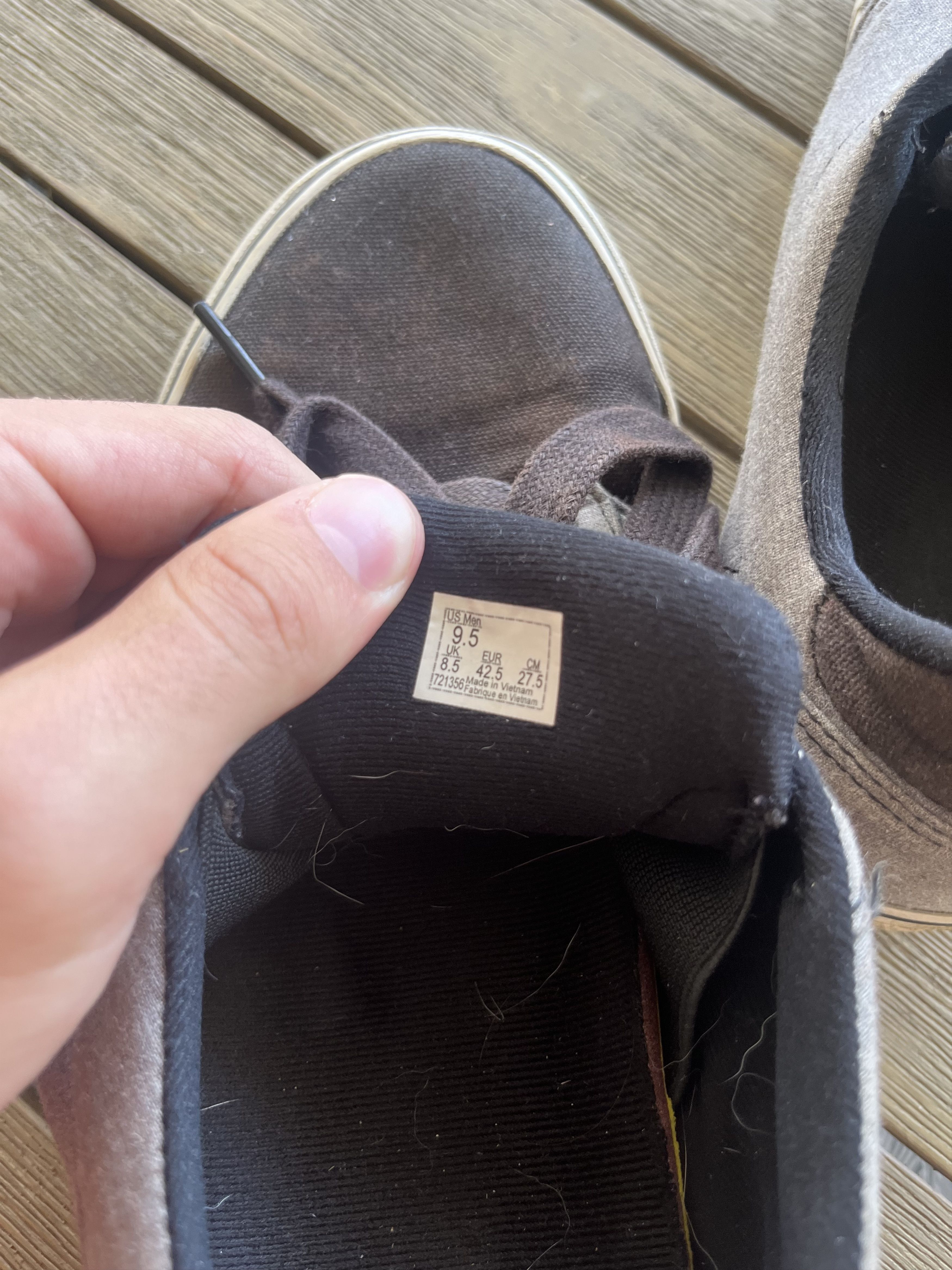 Vans Vans grey low top sneakers Size US 9.5 / EU 42-43 - 5 Thumbnail