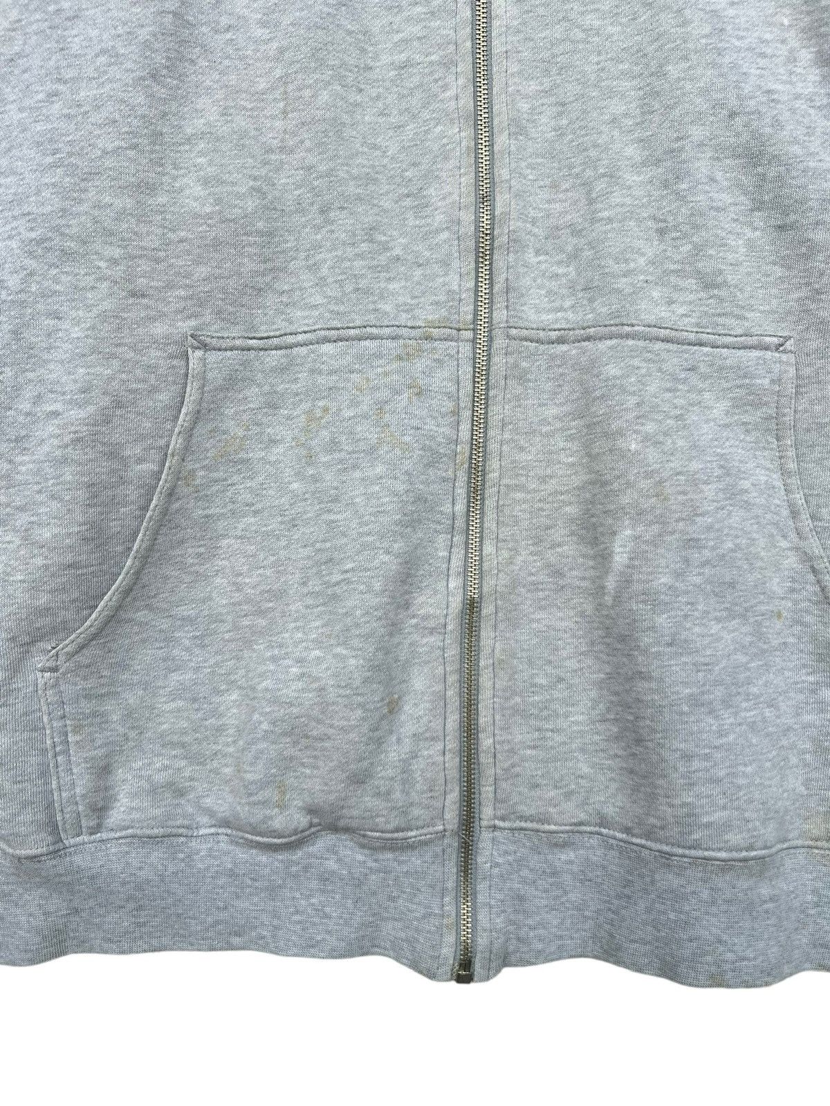 Stussy × Vintage Vintage 90s Stussy Hoodie Distressed Zipup Baggy Hoodie Size US XL / EU 56 / 4 - 8 Thumbnail