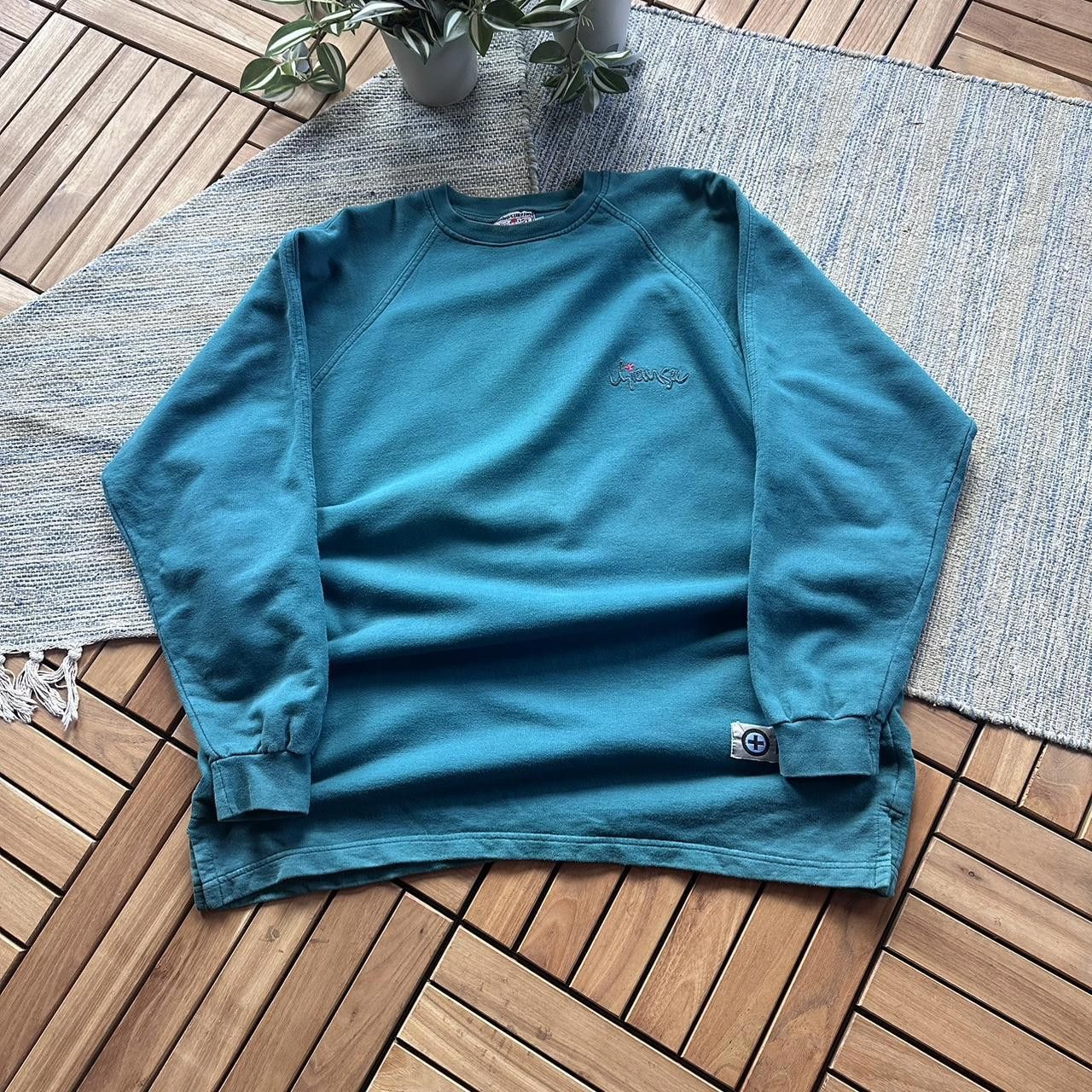 Designer Vintage 90s Chiemsee Windsurfing Retro Baggy Sweatshirt Size US XL / EU 56 / 4 - 4 Thumbnail