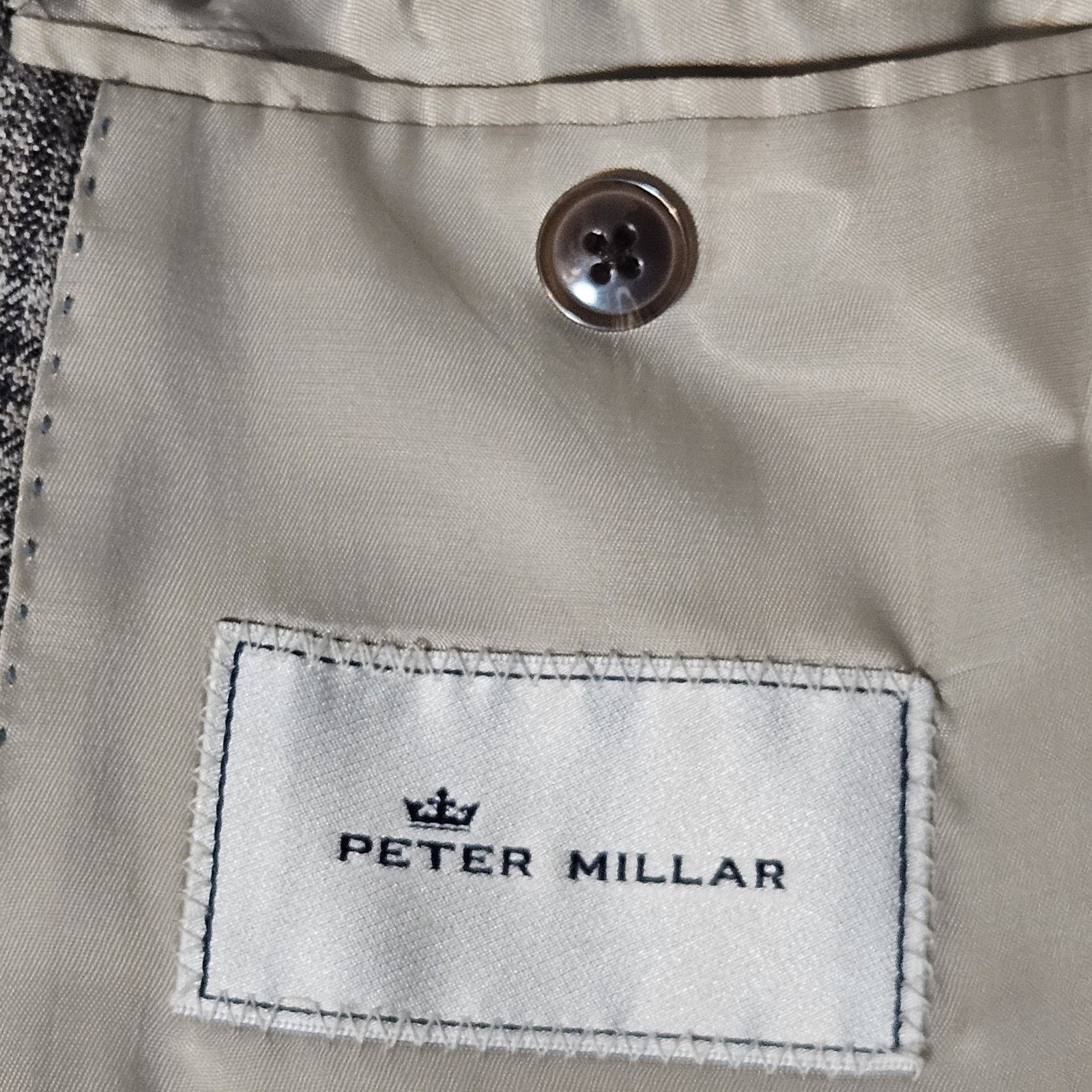 Peter Millar Peter Millar Sport Coat Mens 48R Plaid Wool Modern Blazer Size US M / EU 48-50 / 2 - 14 Thumbnail