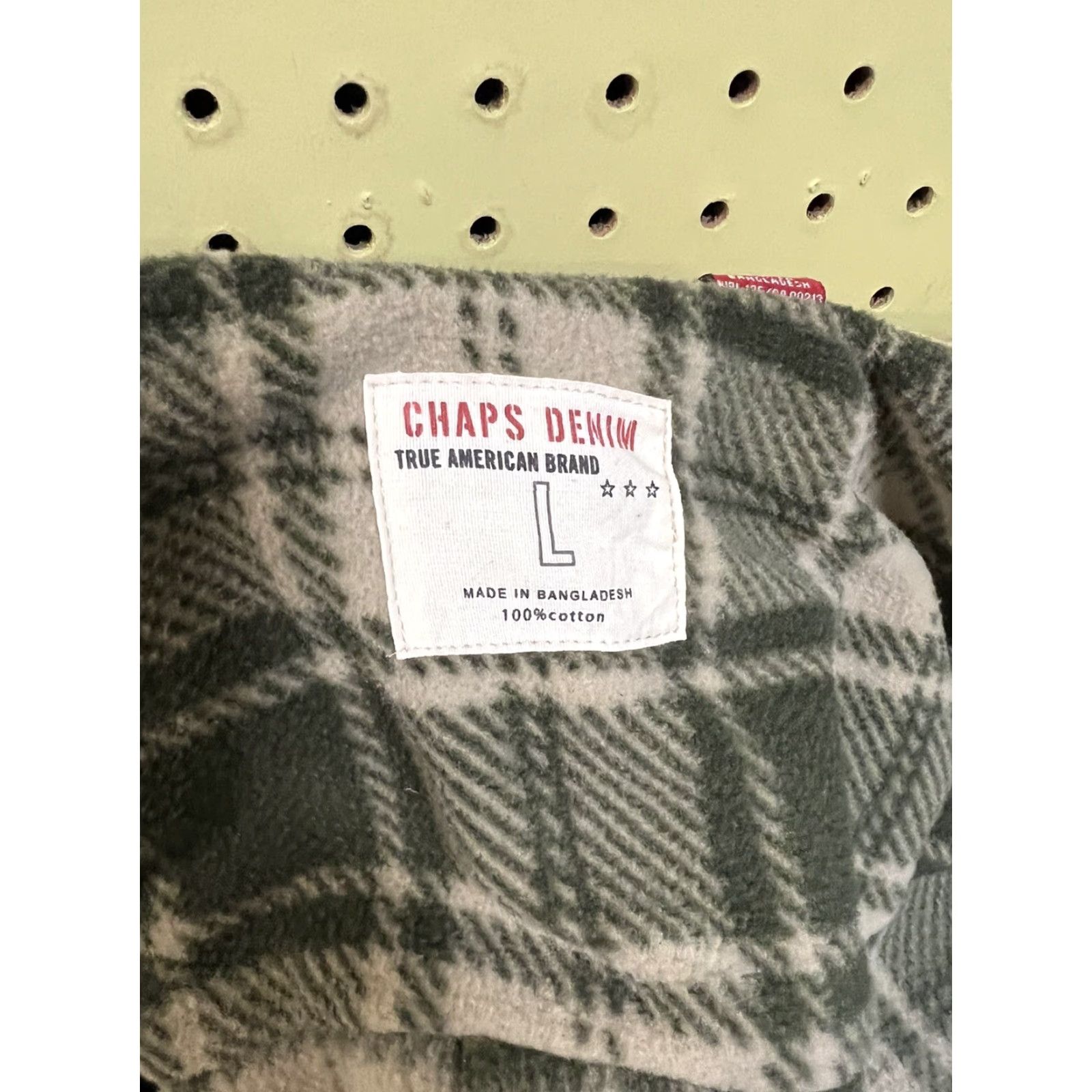 Chaps Chaps Shirt Jacket Men’s L Fleece Lined 4 Pockets Tan Khaki Work Shirt Jacket Mens Casual Outdoor Parka Style Shirt Jacket Size US L / EU 52-54 / 3 - 7 Thumbnail
