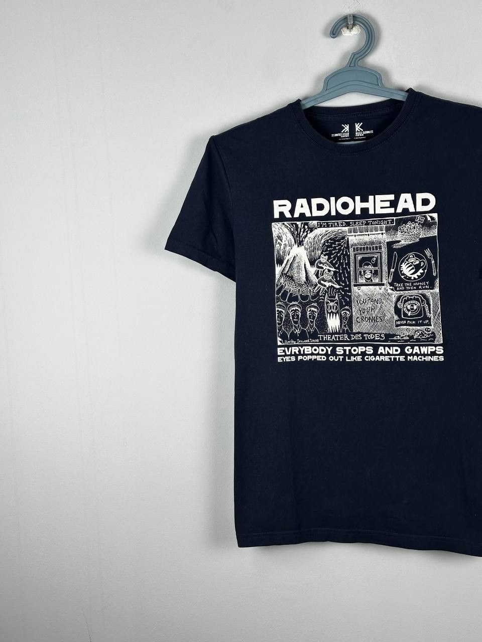 Japanese Brand Radiohead T-shirt Punk Band Cotton Vintage Size US S / EU 44-46 / 1 - 2 Thumbnail