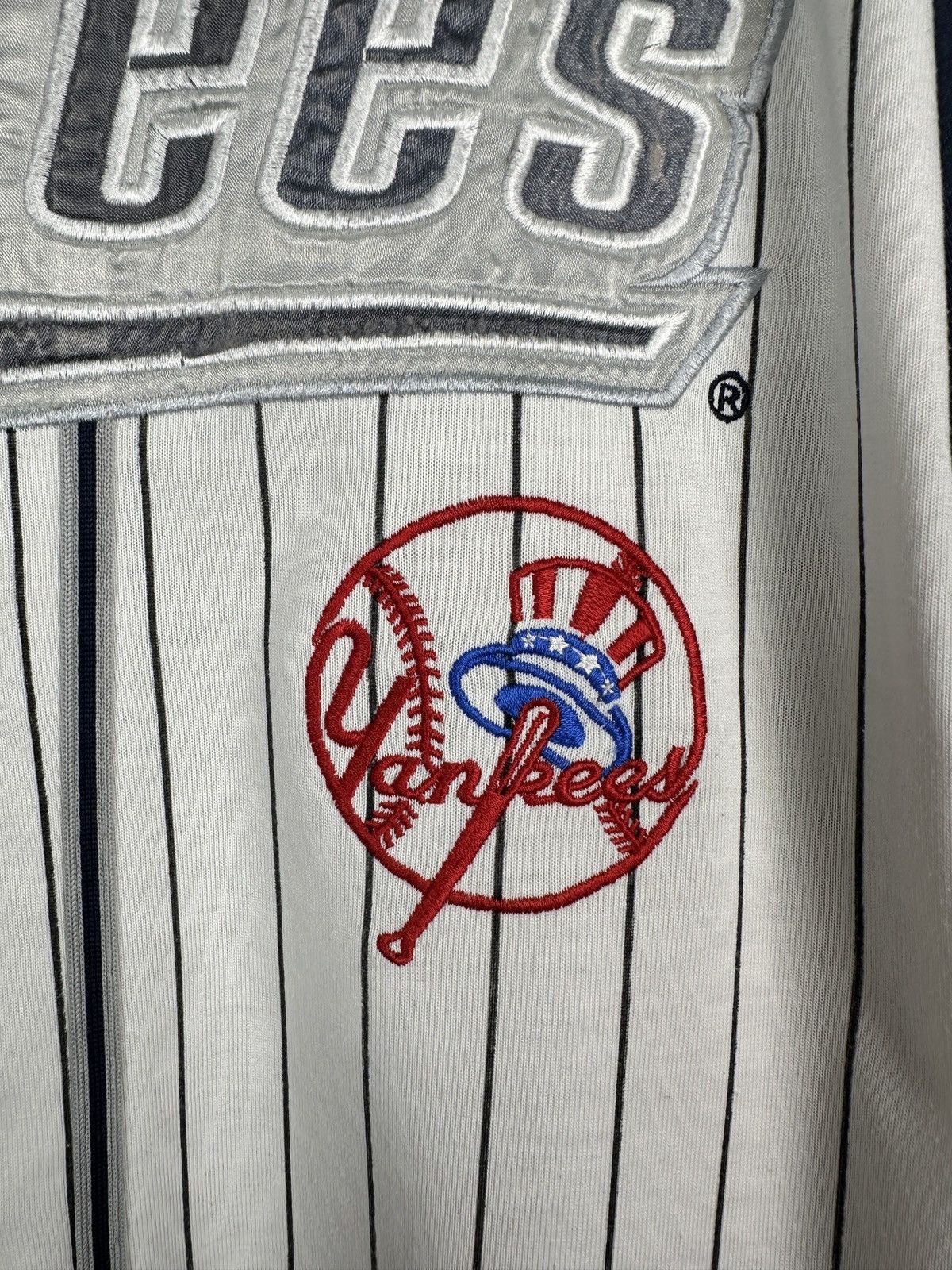 Starter 90s Vintage New York Yankees MLB Jersey T Shirt Tee Size US L / EU 52-54 / 3 - 6 Thumbnail