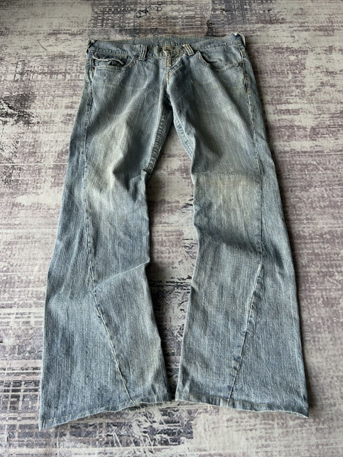 Tornado Mart Tornado Mart Denim Flared Size US 34 / EU 50 - 1 Thumbnail