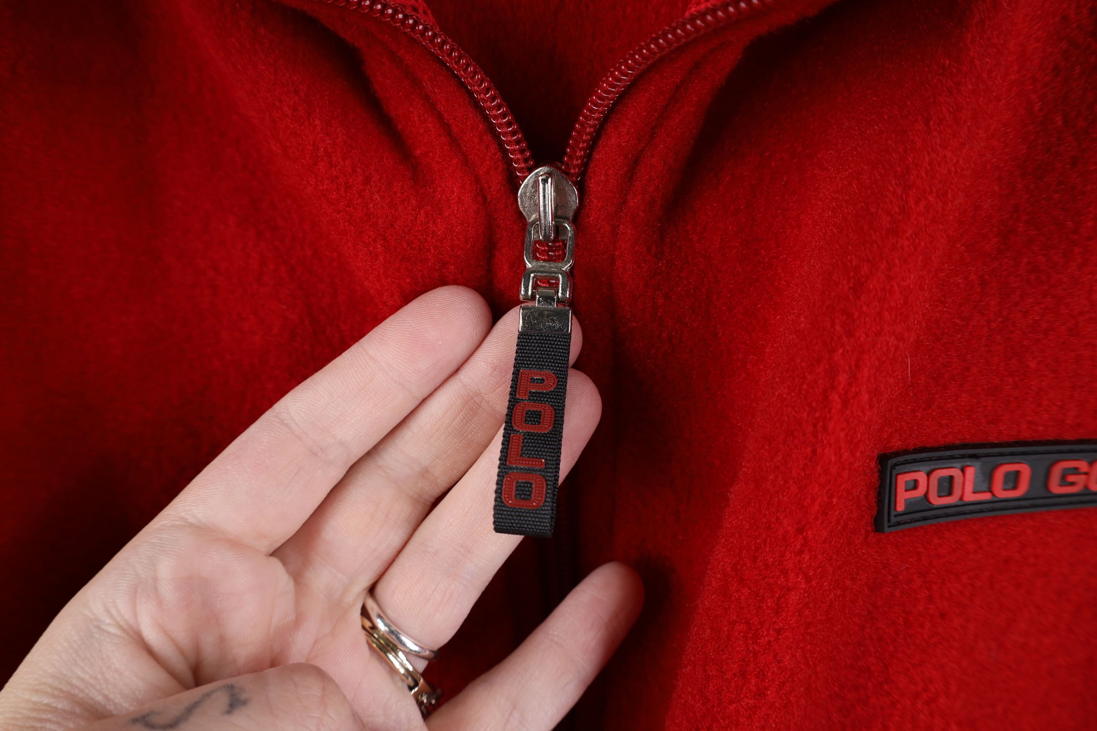 Polo Ralph Lauren Vintage 90s Polo Ralph Lauren Box Logo Fleece Vest Jacket Size US XL / EU 56 / 4 - 5 Thumbnail